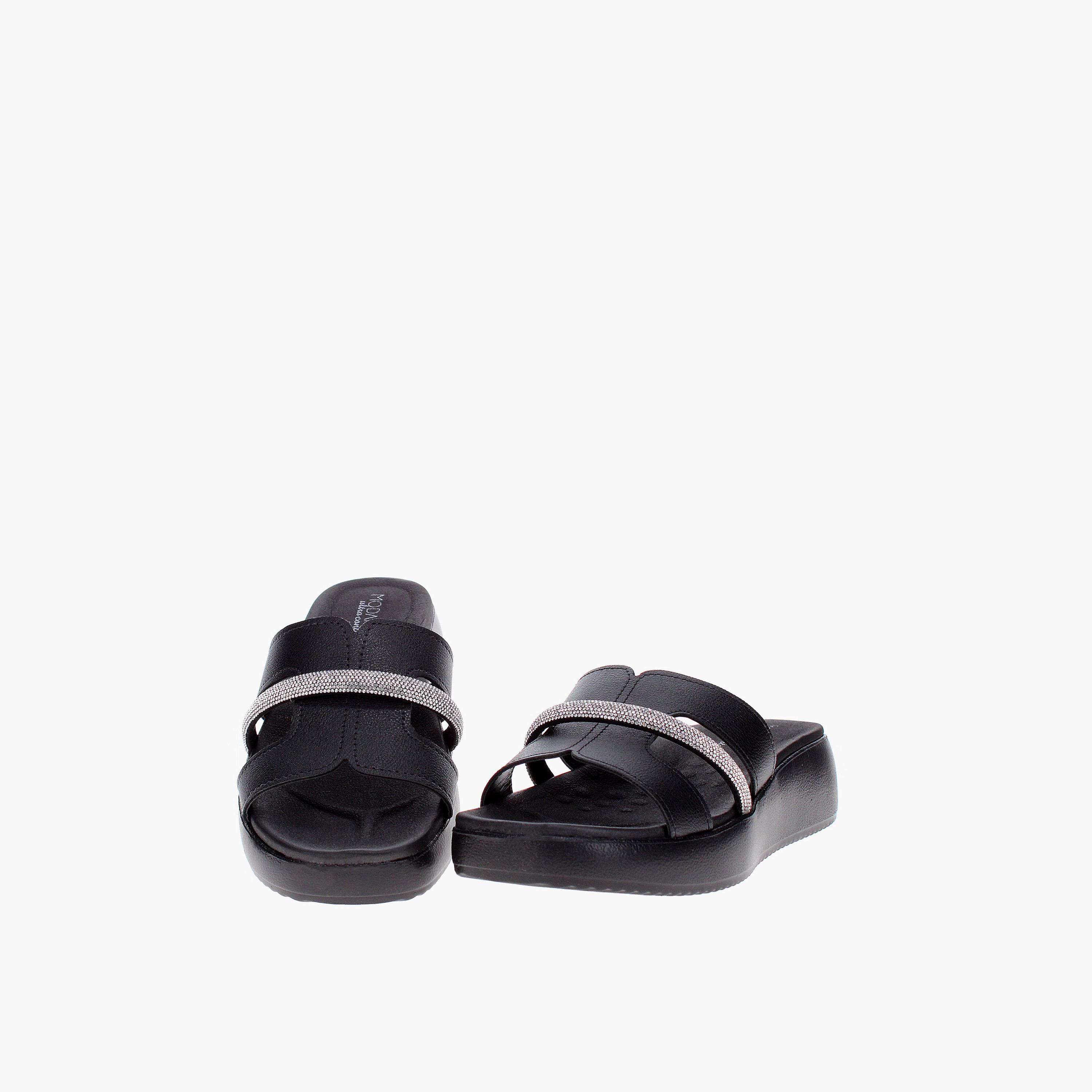 Modare by Geoomnii Women's Slip On Skila Flatform Heels | 7189-103-28609-79854       -women-shoes-heels-image-4