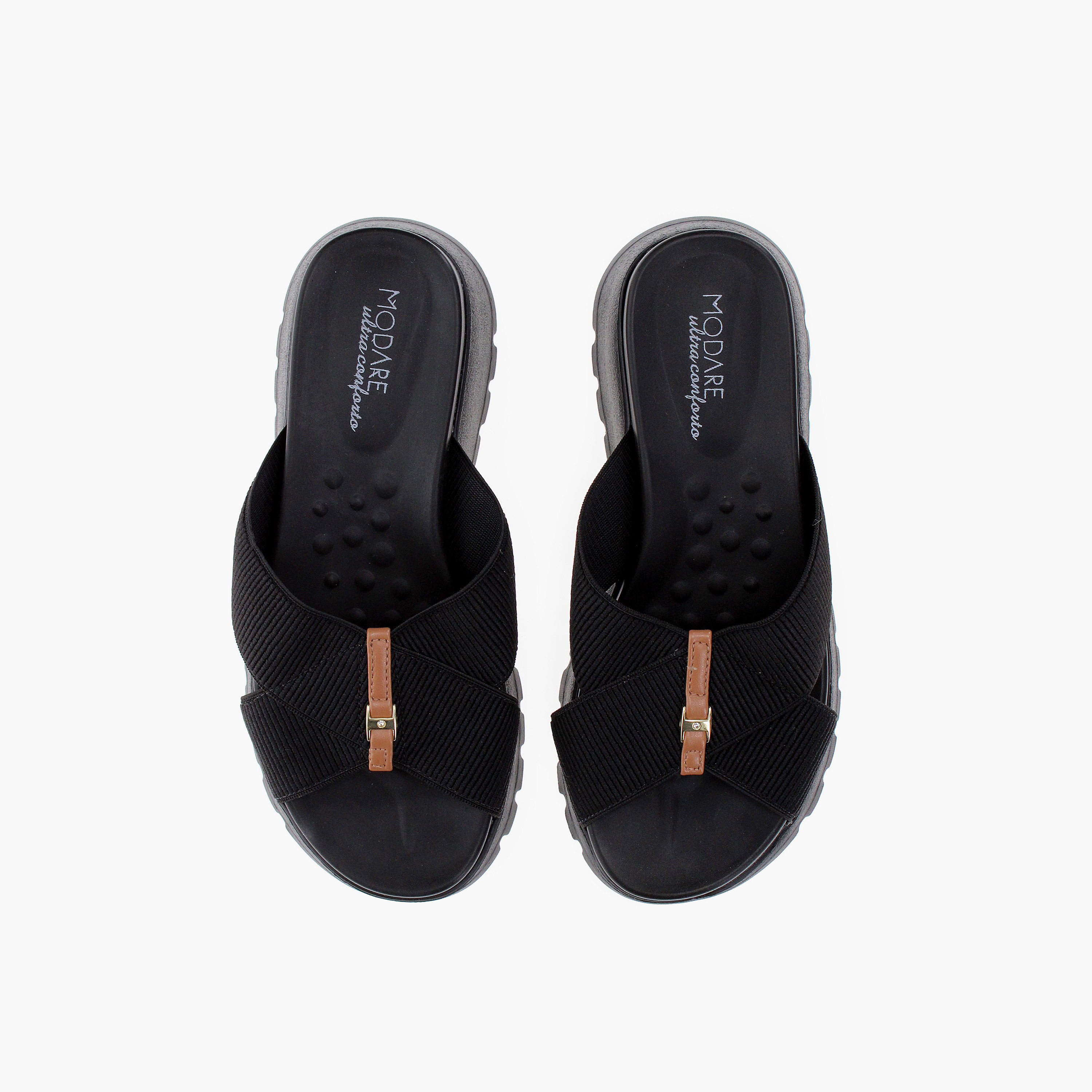مودير- حذاء كعب مسطح مالك سهل الارتداء للنساء | 7198-100-26405-96782-women-shoes-heels-image-2