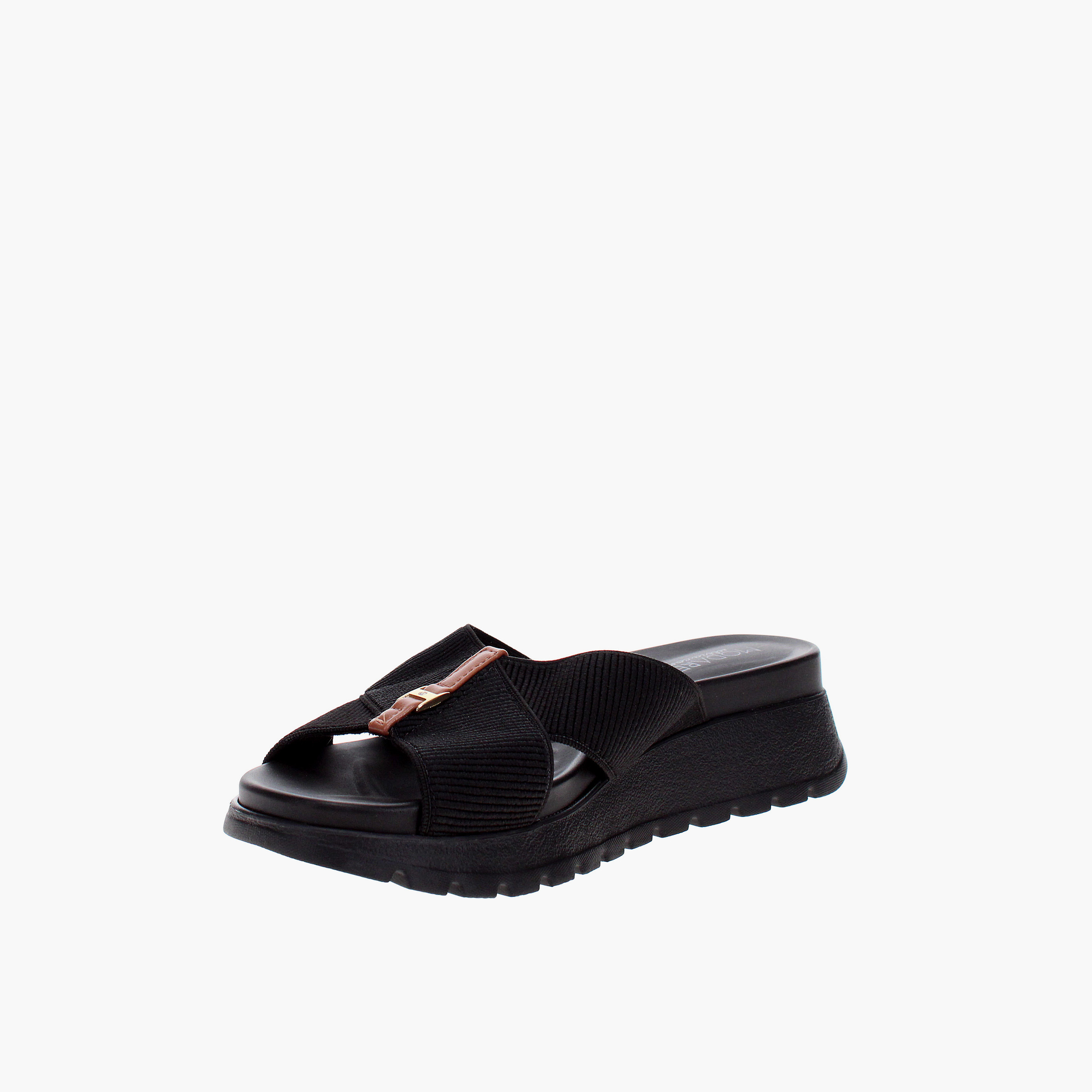 مودير- حذاء كعب مسطح مالك سهل الارتداء للنساء | 7198-100-26405-96782-women-shoes-heels-image-3