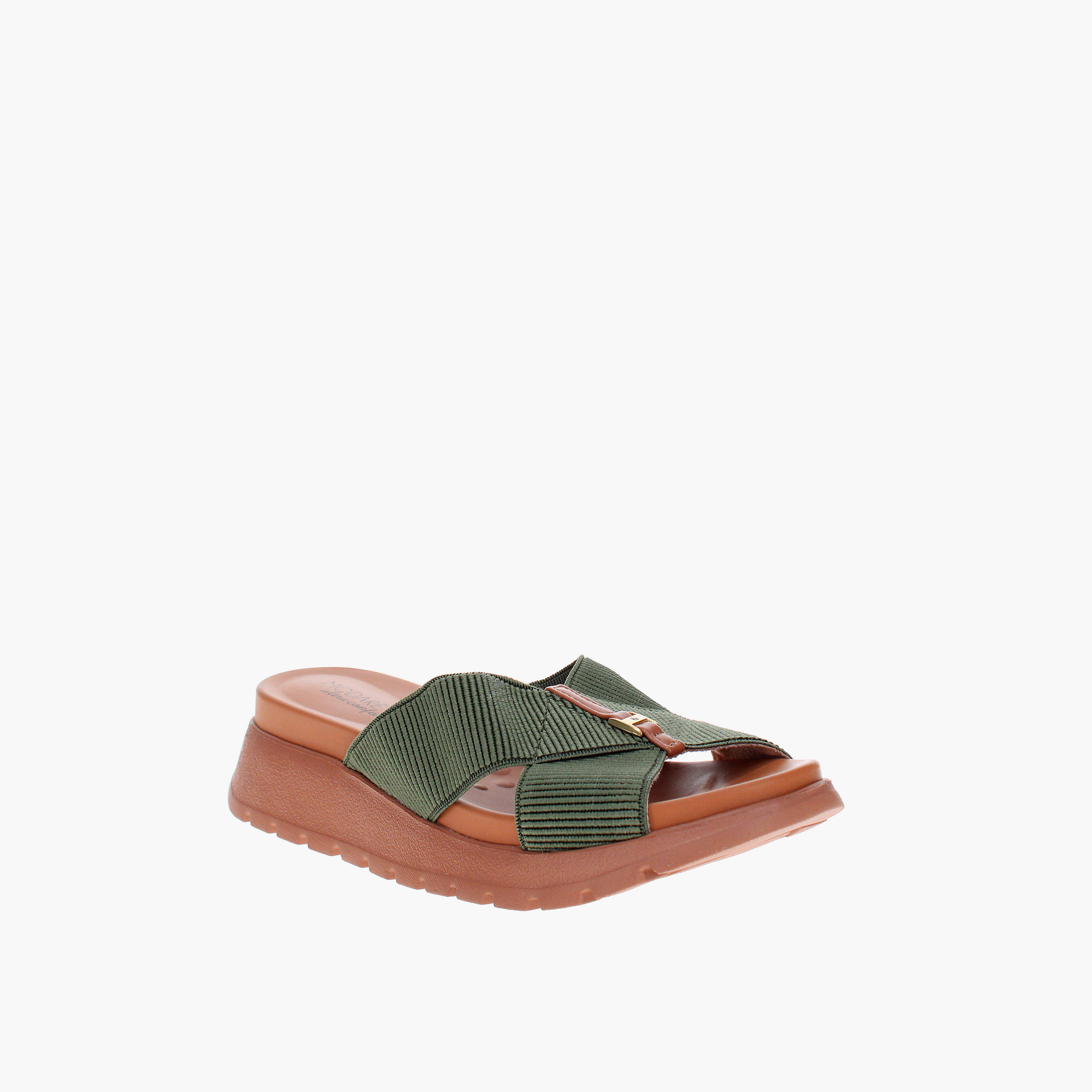 Modare by Geoomnii Women's Slip On Stavros Flatform Heels | 7198-100-26405-96903       -women-shoes-heels-image-1