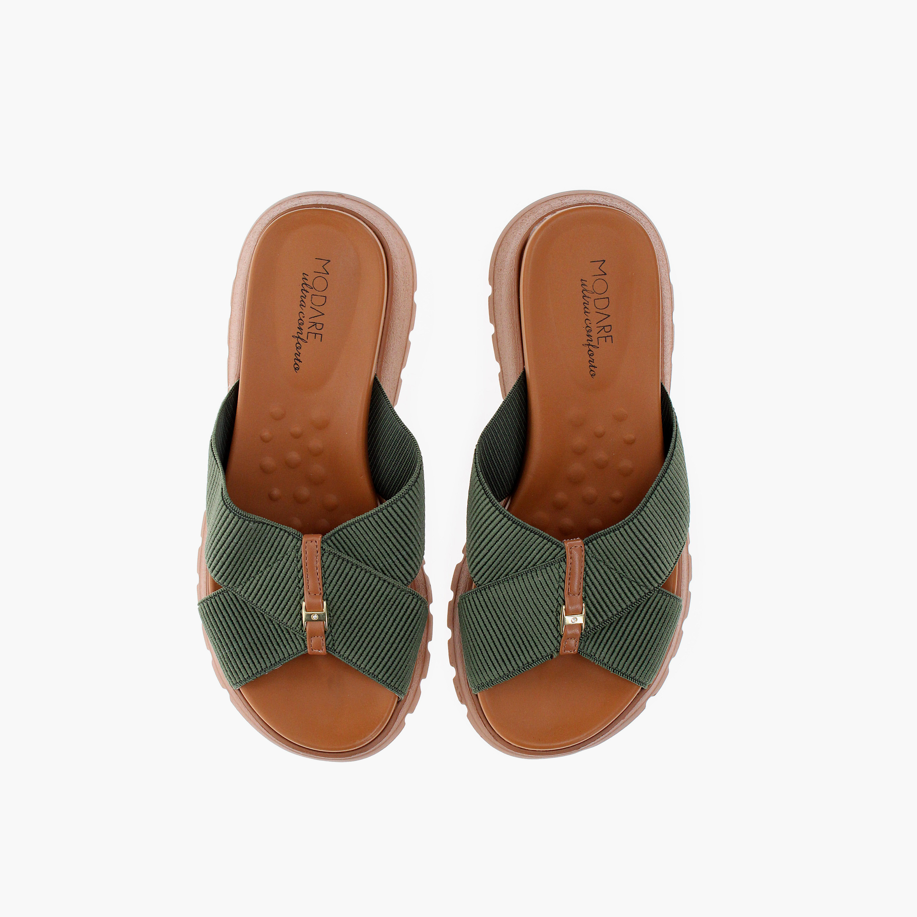 Modare by Geoomnii Women's Slip On Stavros Flatform Heels | 7198-100-26405-96903       -women-shoes-heels-image-2