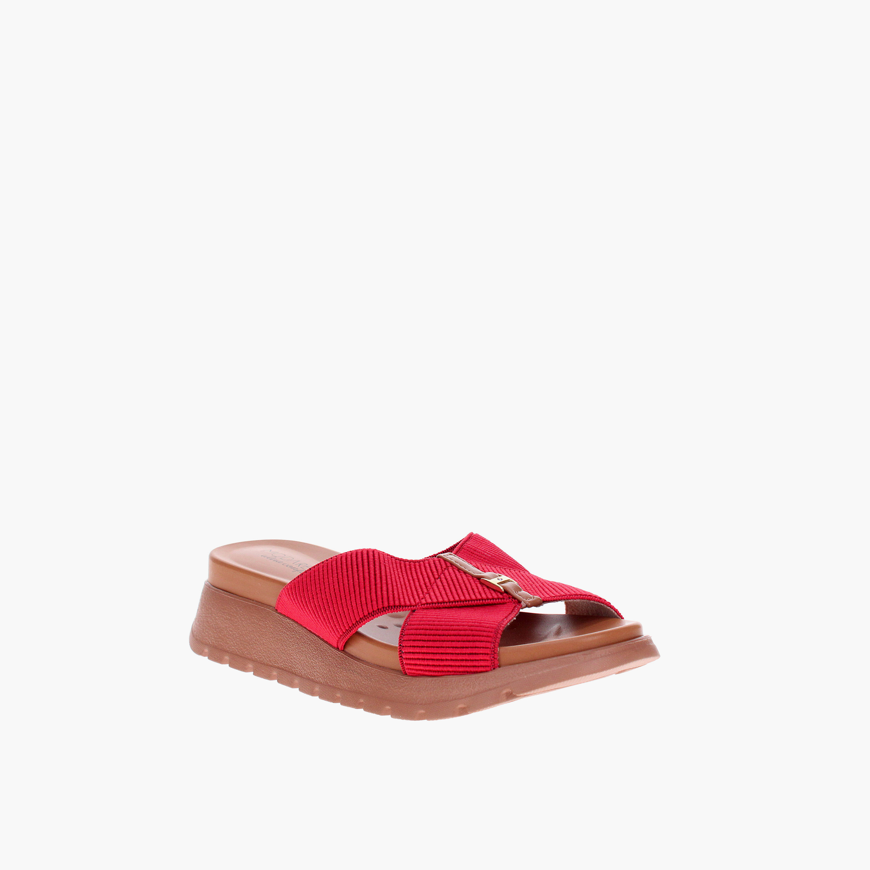 Modare by Geoomnii Women's Slip On Karam Flatform Heels | 7198-100-26405-99048       -women-shoes-heels-image-1