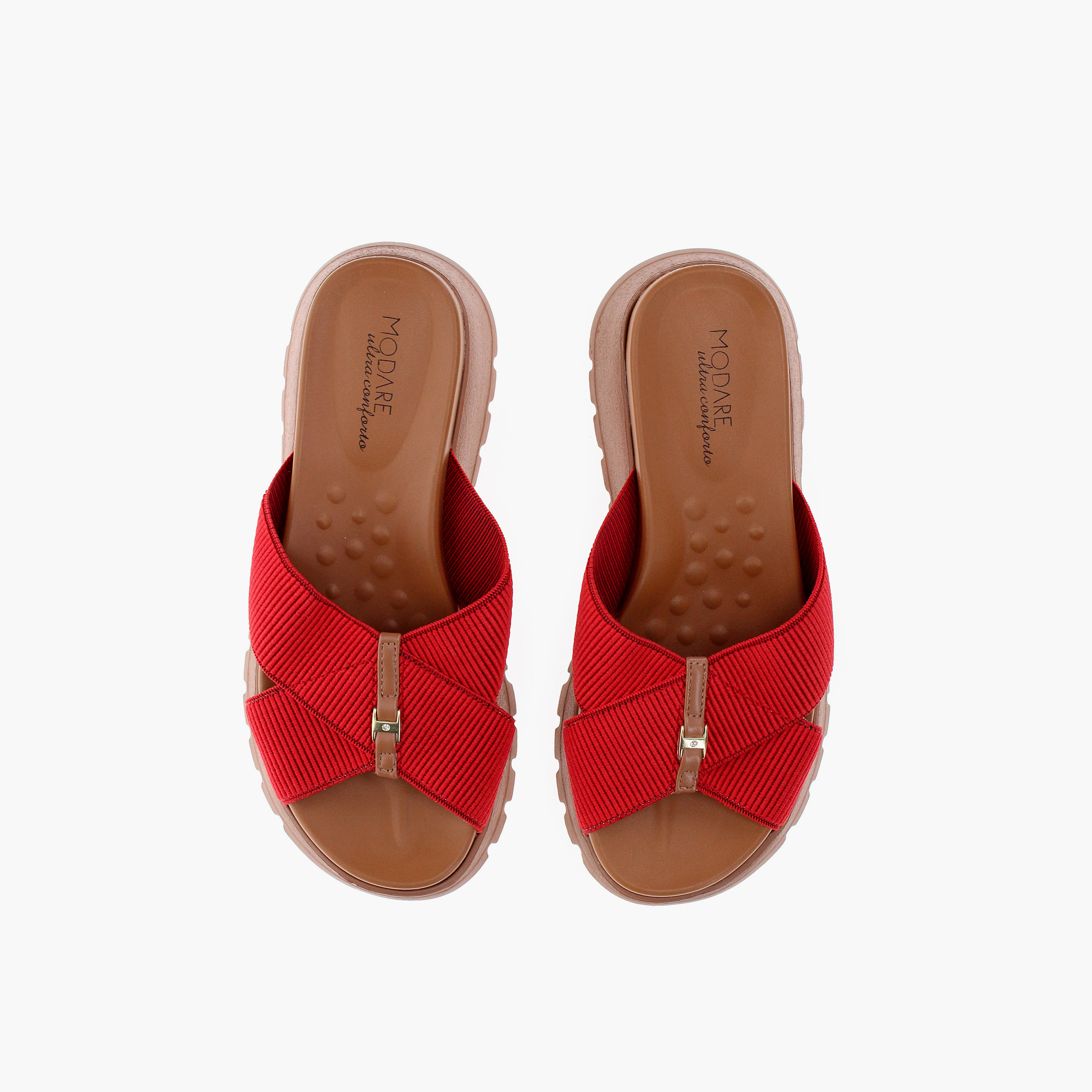 Modare by Geoomnii Women's Slip On Karam Flatform Heels | 7198-100-26405-99048       -women-shoes-heels-image-2