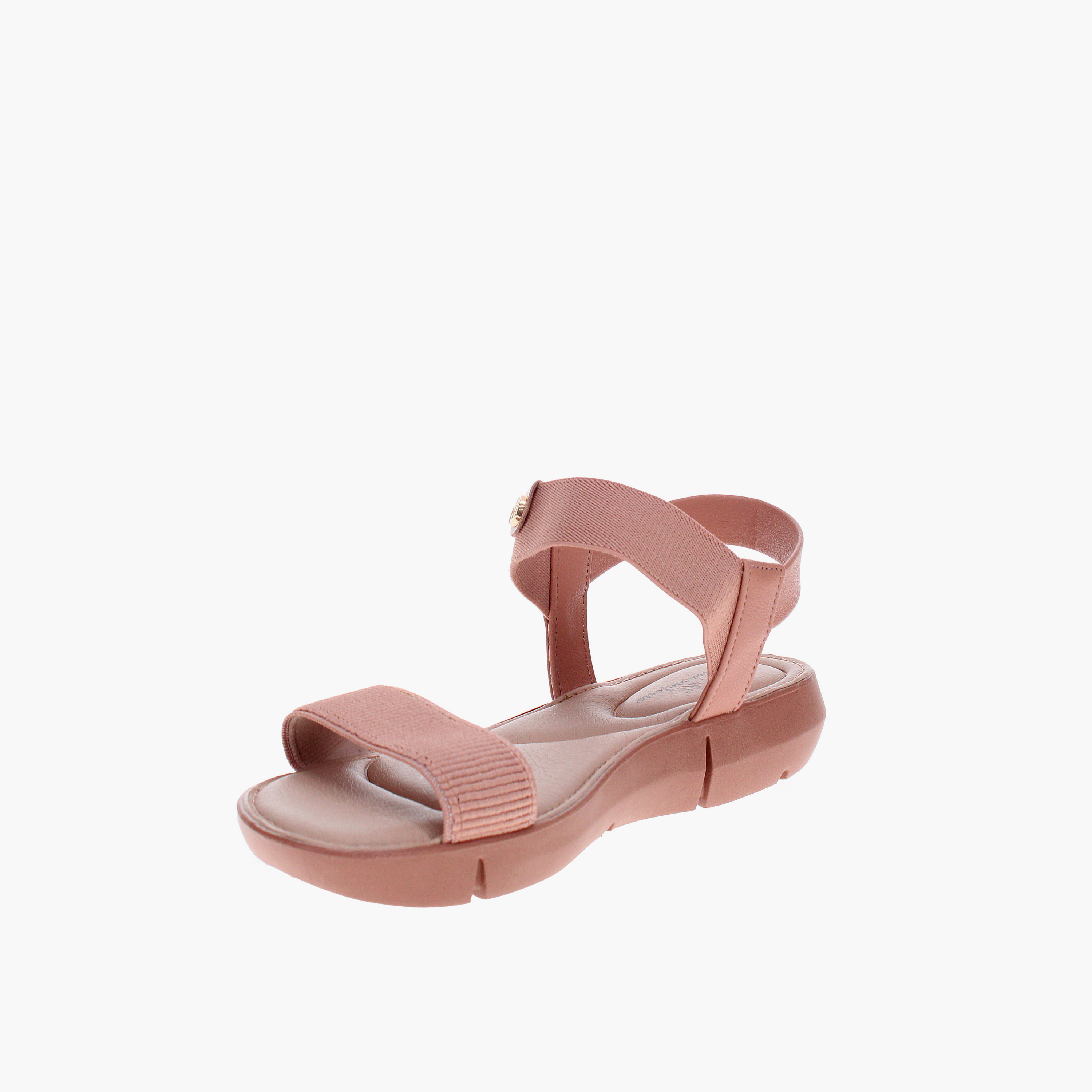 Modare by Geoomnii Women's Elastic Ammar Strap Sandals | 7199-102-28629-52531        -women-shoes-sandals-flats-image-3