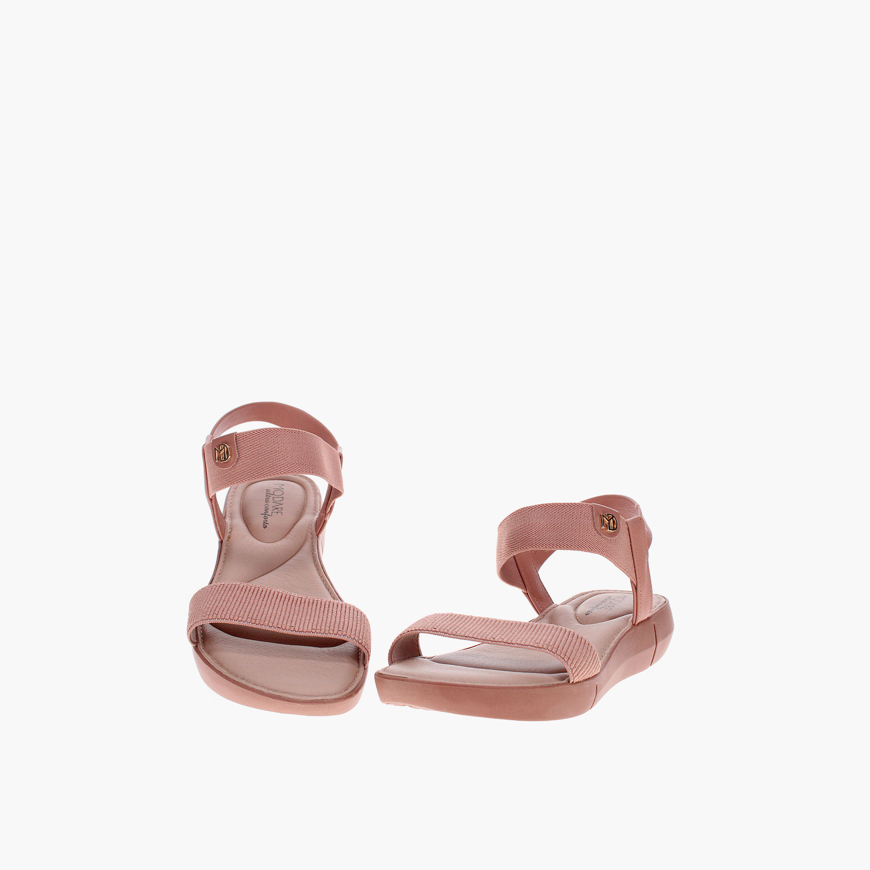 Modare by Geoomnii Women's Elastic Ammar Strap Sandals | 7199-102-28629-52531        -women-shoes-sandals-flats-image-4