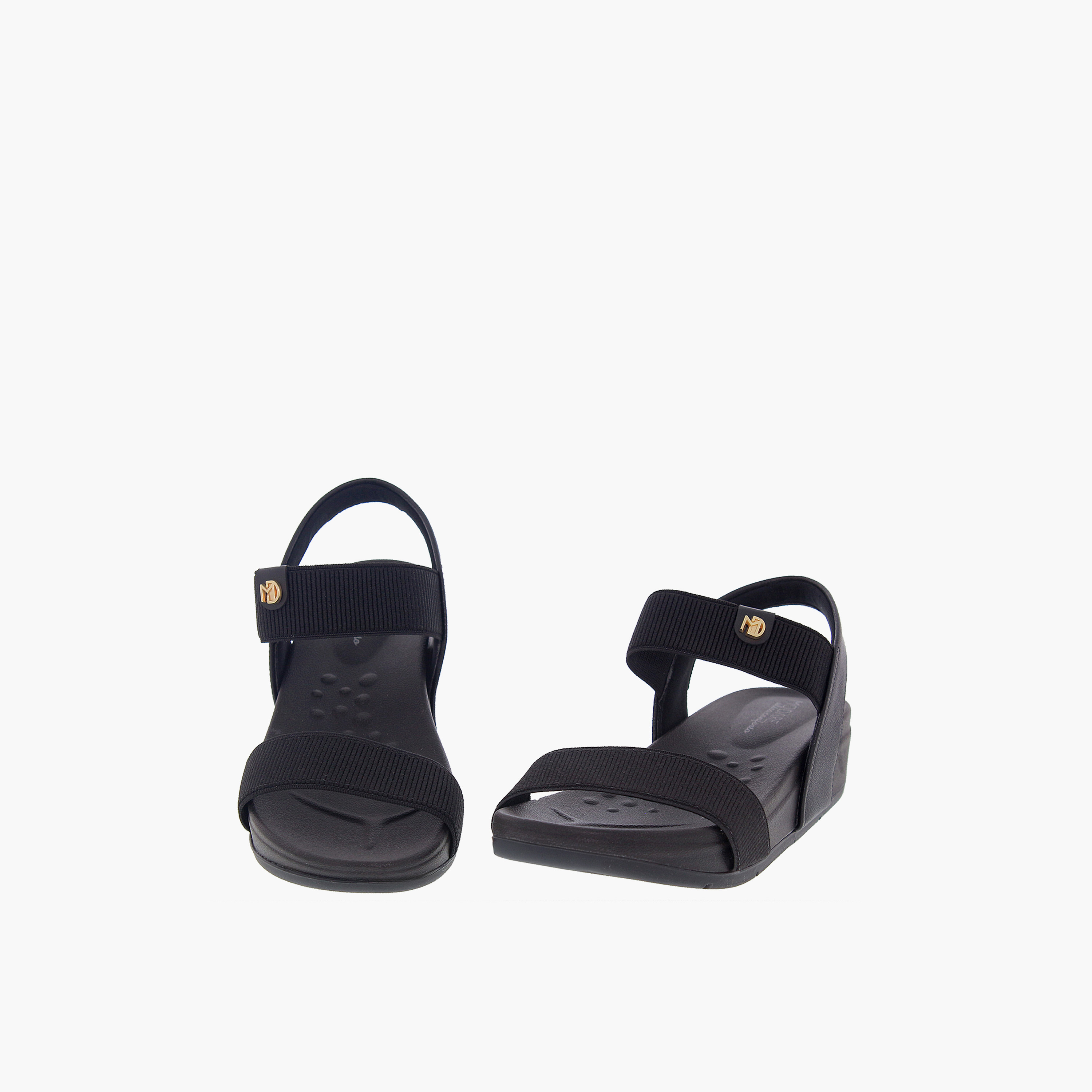 مودير - صندل Bridget1 للنساء مطاطي ذو نعل سميك | 7207-105-23124-15745-women-shoes-sandals-flats-image-4