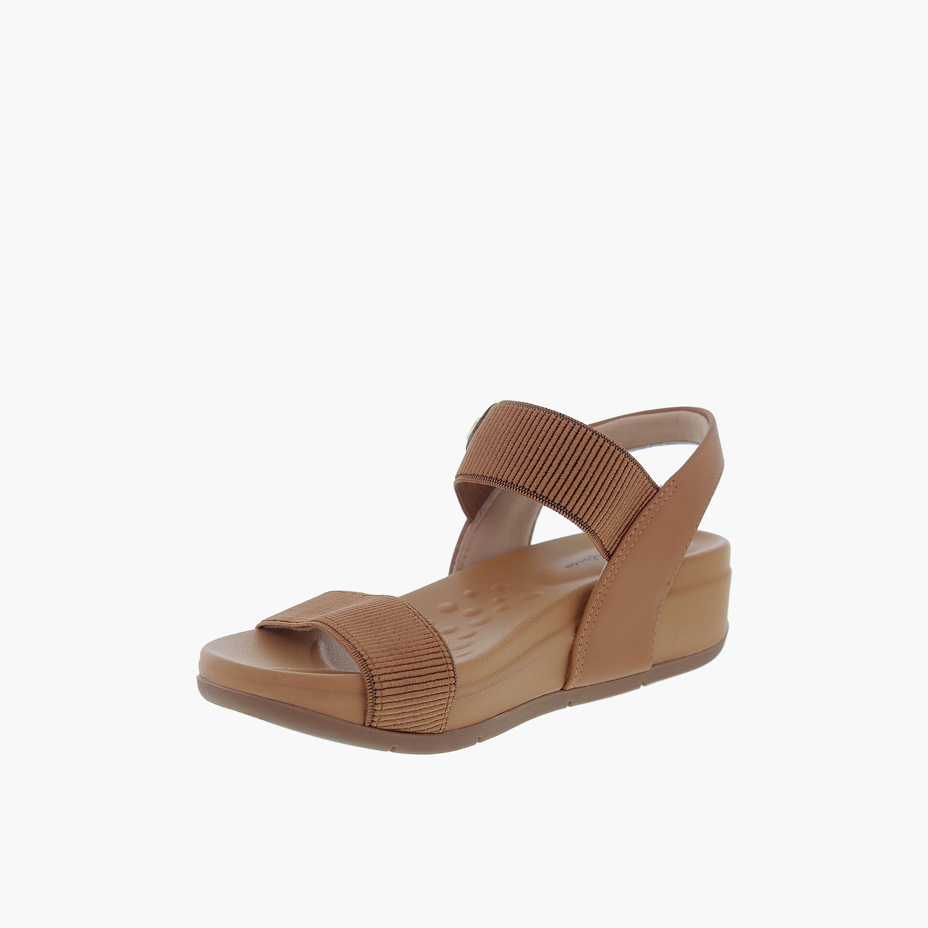 مودير - صندل كاميلا1 للنساء مطاطي ذو نعل سميك | 7207-105-23124-95373-women-shoes-sandals-flats-image-2