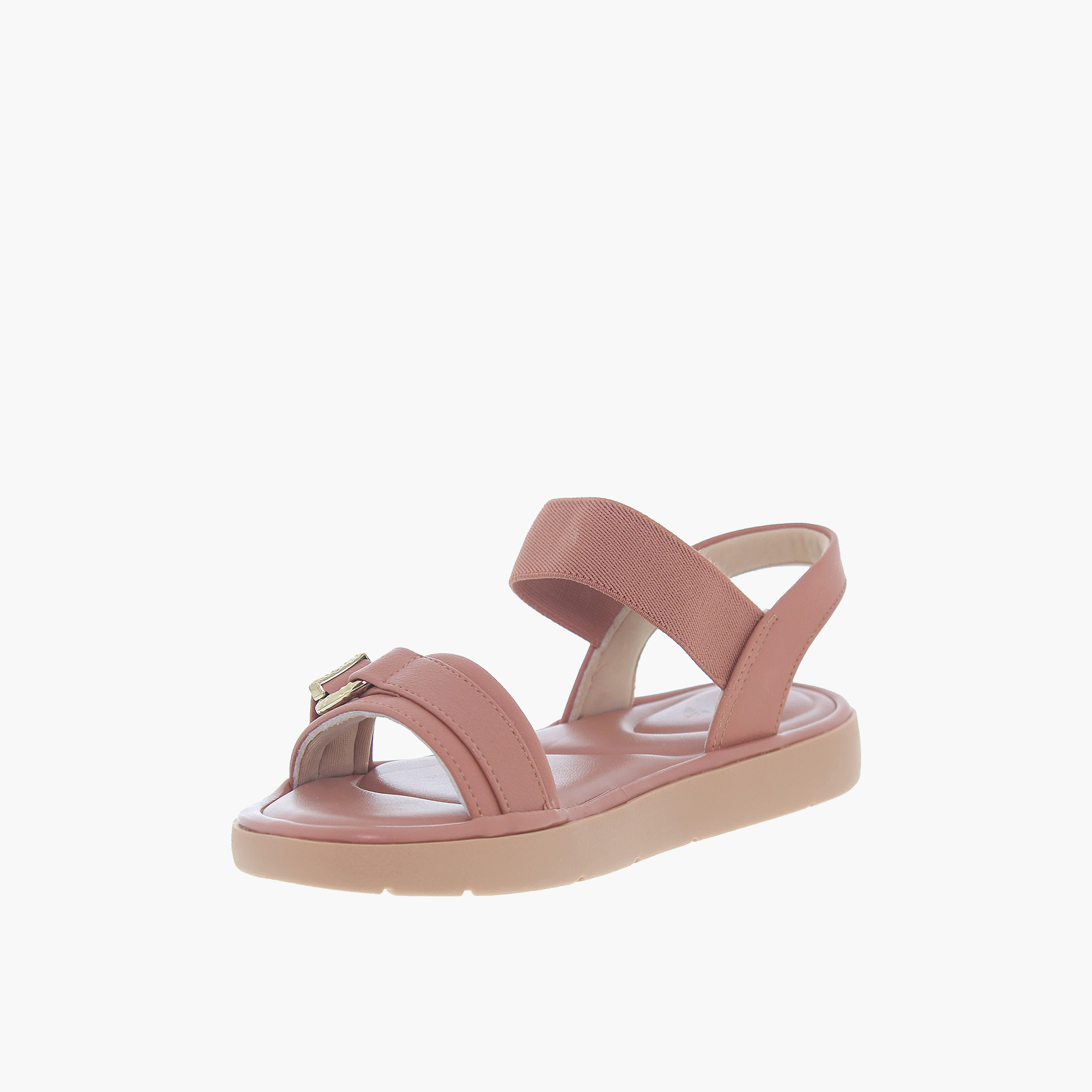 مودير - صندل كاميل1 للنساء مسطح بحزام مطاطي | 7208-106-22454-102556-women-shoes-sandals-flats-image-2
