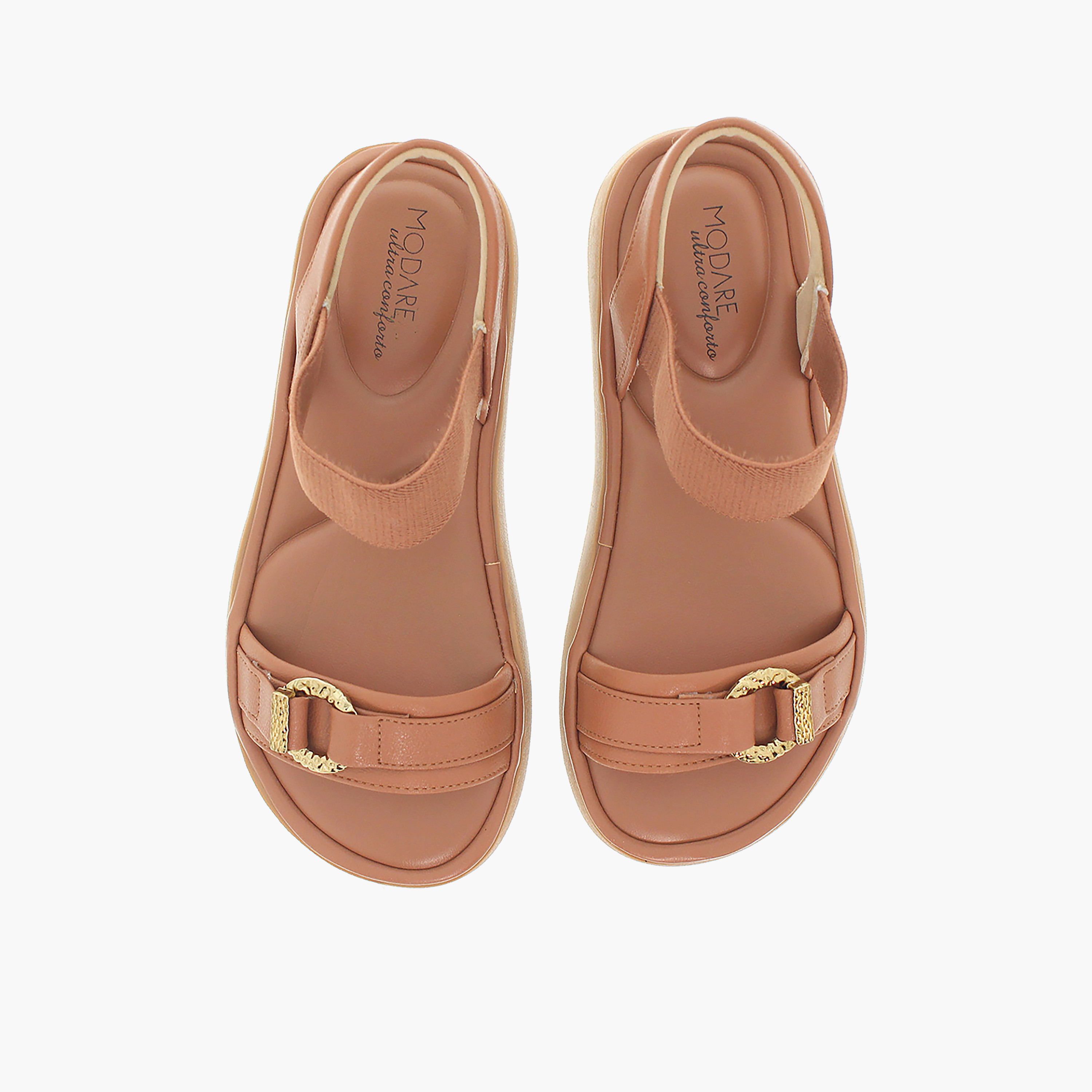 مودير - صندل كاميل1 للنساء مسطح بحزام مطاطي | 7208-106-22454-102556-women-shoes-sandals-flats-image-5