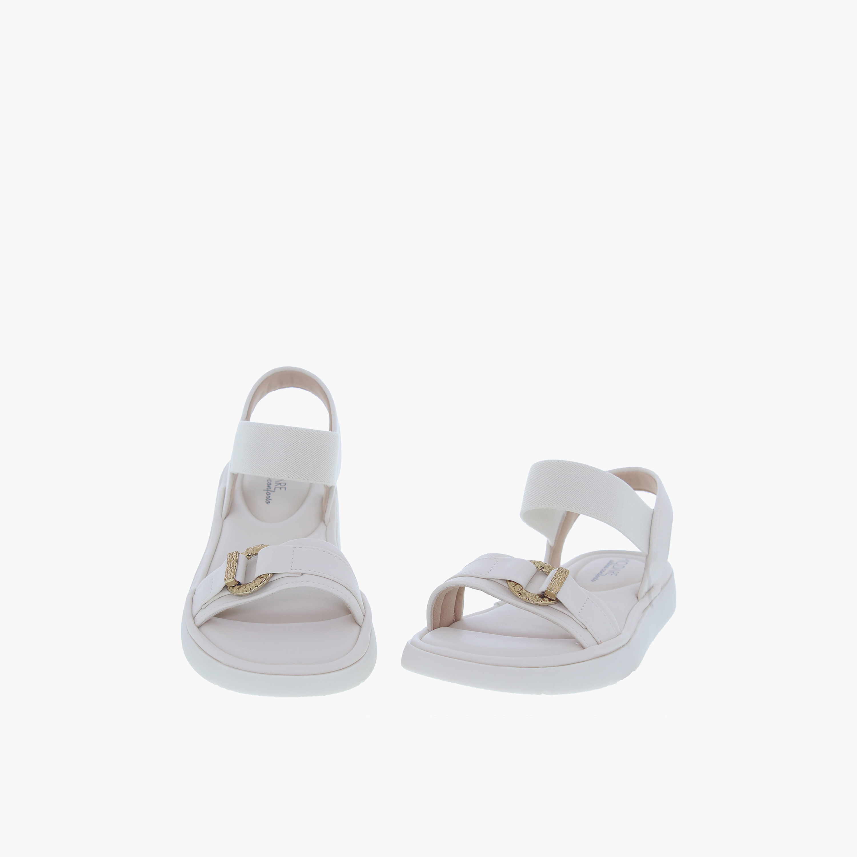 Modare by Geoomnii Womens Elastic Carla1 Flat Strap Sandals | 7208-106-22454-35312       -women-shoes-sandals-flats-image-4