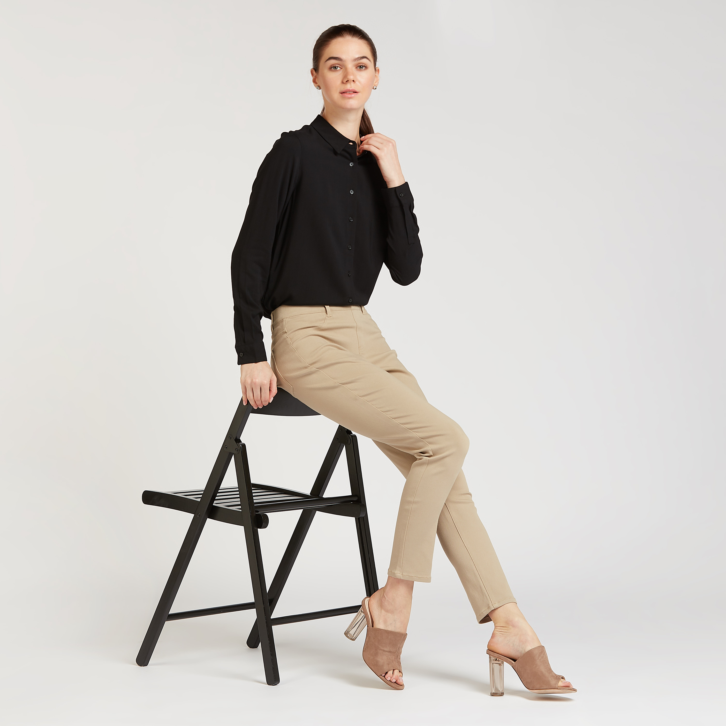 Shop Bossini Solid Treggings with 