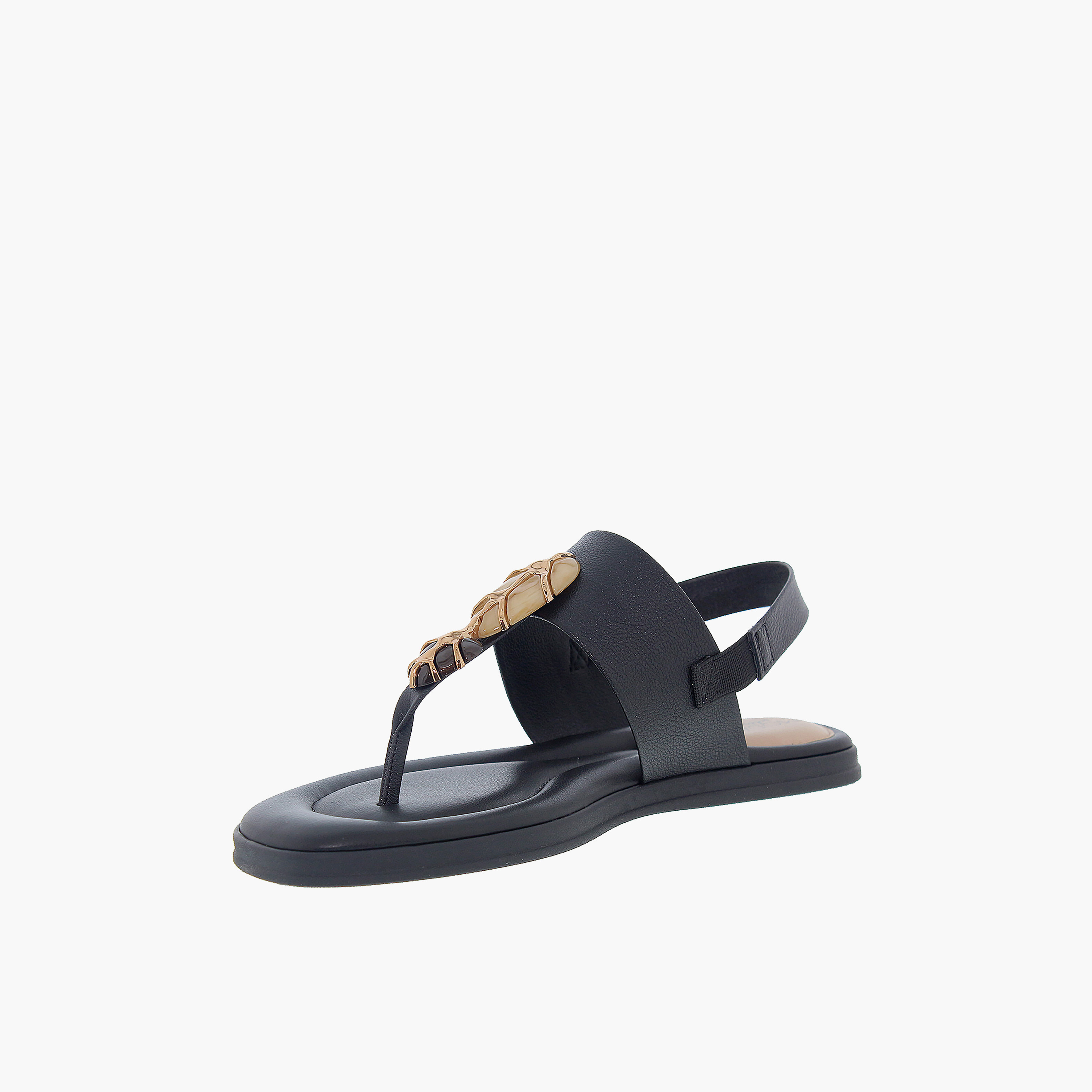 مودير - صندل سيليست1 للنساء مسطح بحزام مطاطي | 7212-103-21736-15745-women-shoes-sandals-flats-image-2
