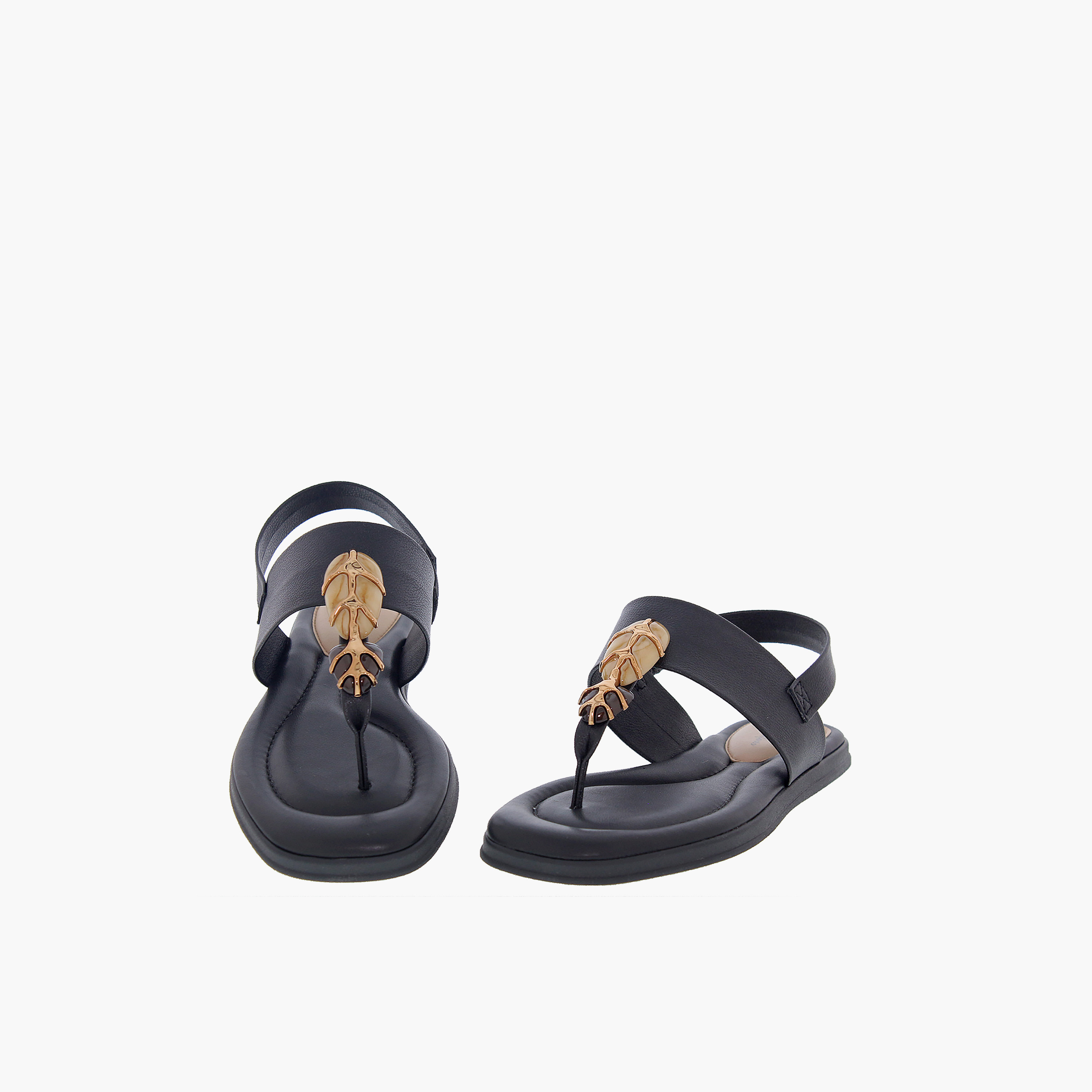 مودير - صندل سيليست1 للنساء مسطح بحزام مطاطي | 7212-103-21736-15745-women-shoes-sandals-flats-image-4