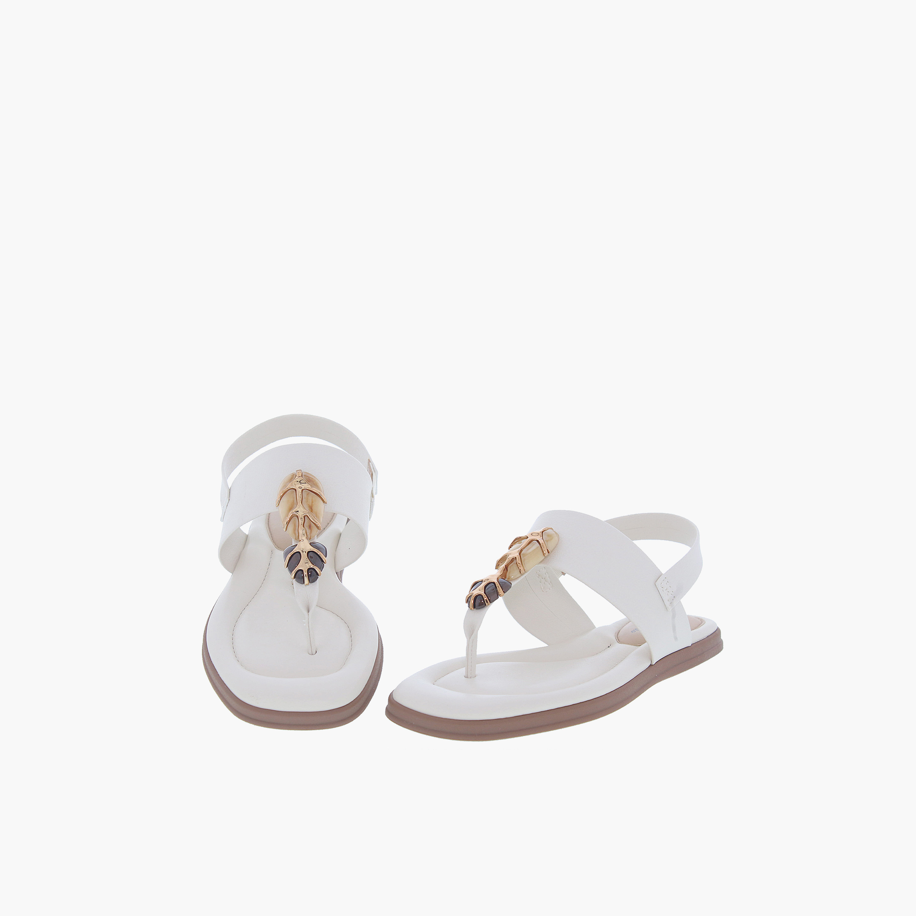 مودير - صندل سيليا1 للنساء مسطح بحزام مطاطي | 7212-103-21736-35312-women-shoes-sandals-flats-image-4