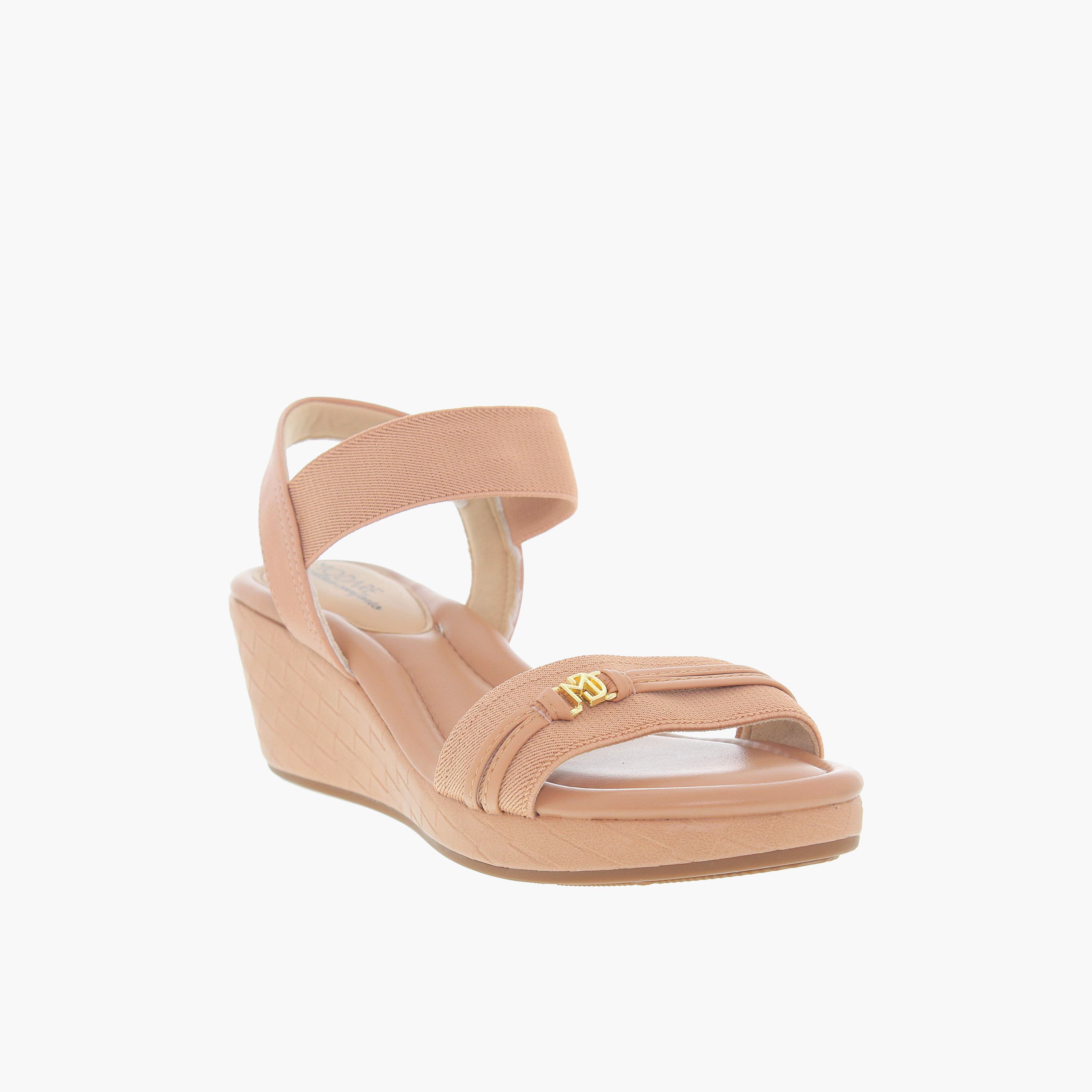مودير - صندل كريستين1 للنساء بكعب إسفين مطاطي | 7216-103-30432-52531-women-shoes-heels-image-1