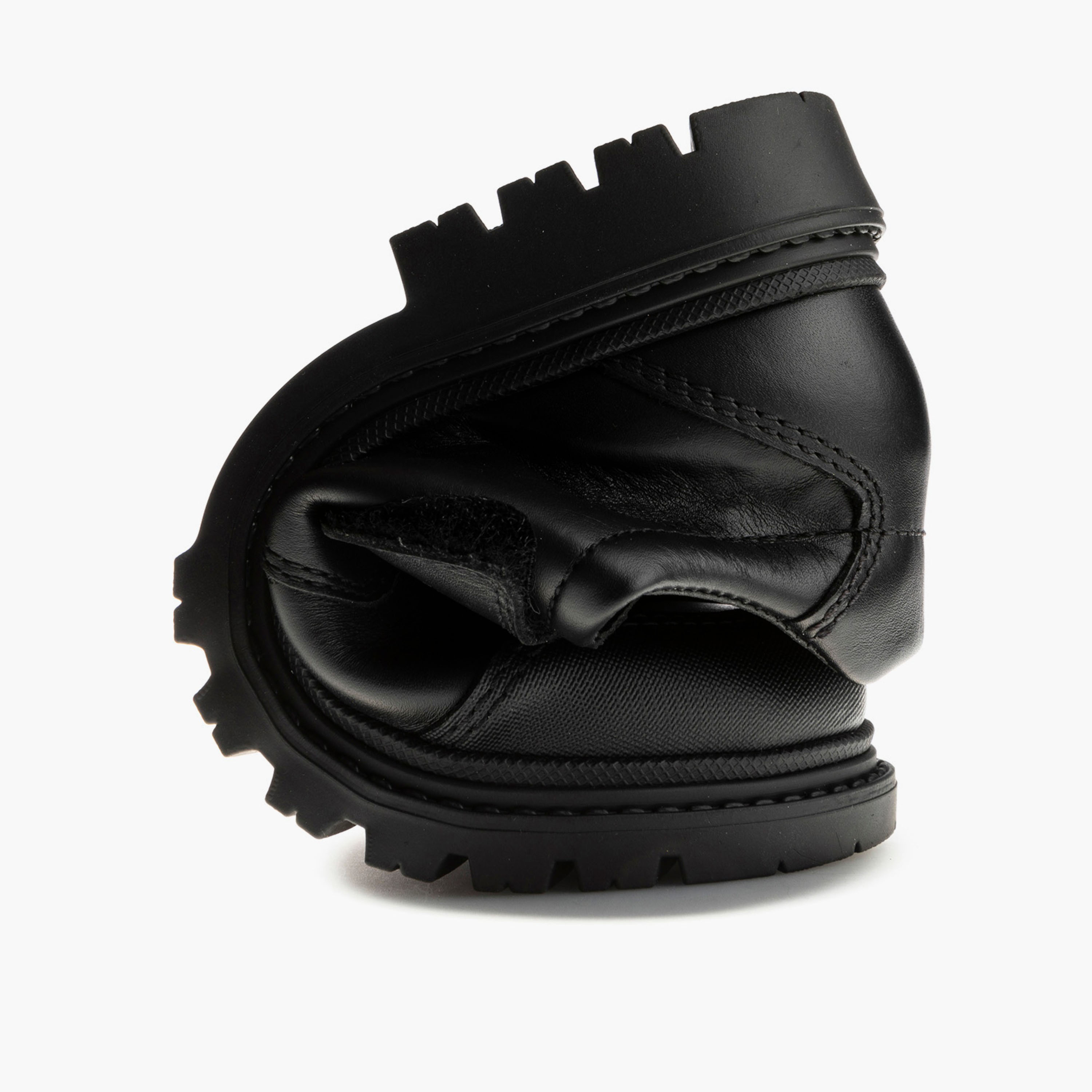 Pablosky Boys Leather Hook & Loop School Shoes-boys-shoes-schoolshoes-image-5