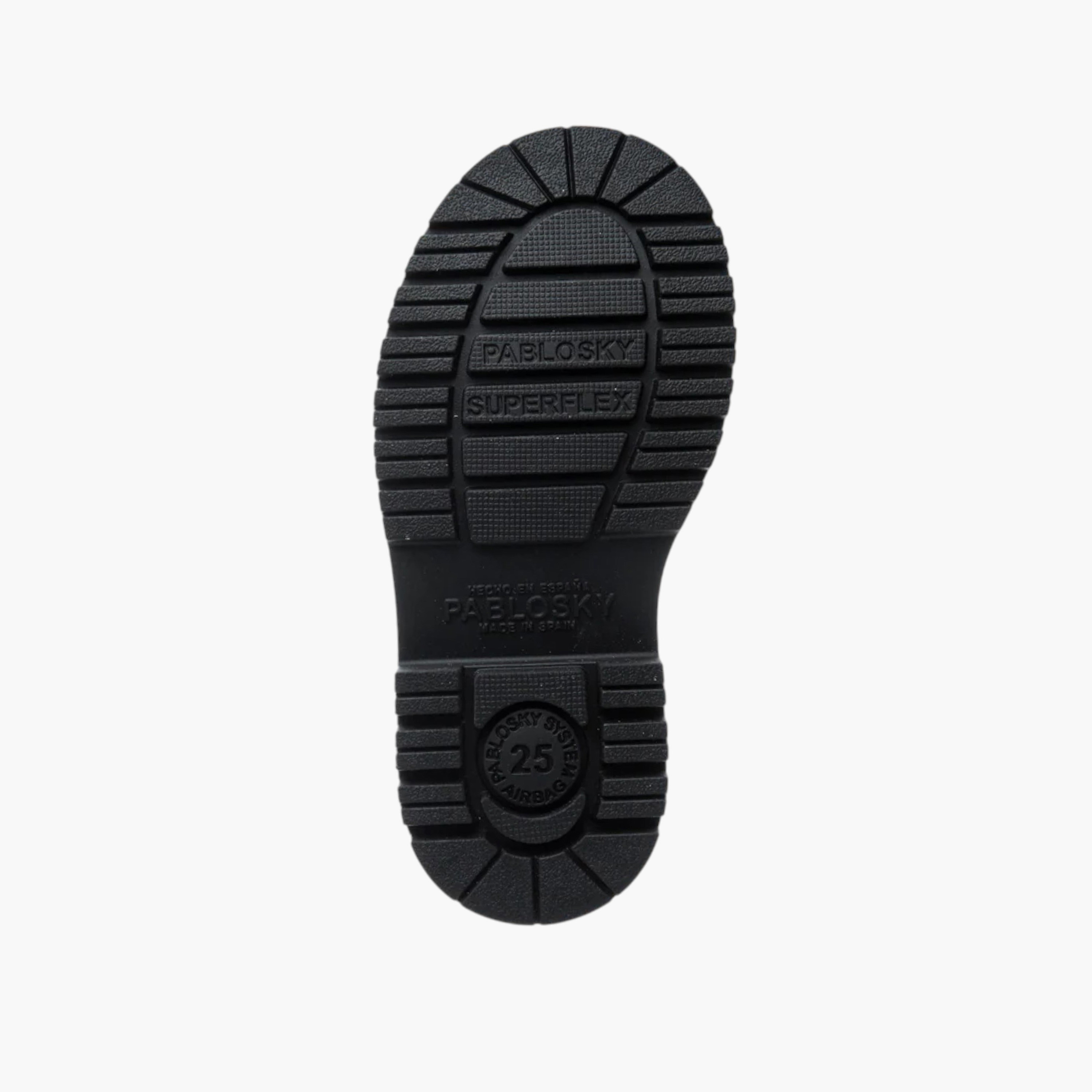 Pablosky Kids' Logo Embossed School Shoes with Hook and Loop Closure - 728410-girls-shoes-schoolshoes-image-6