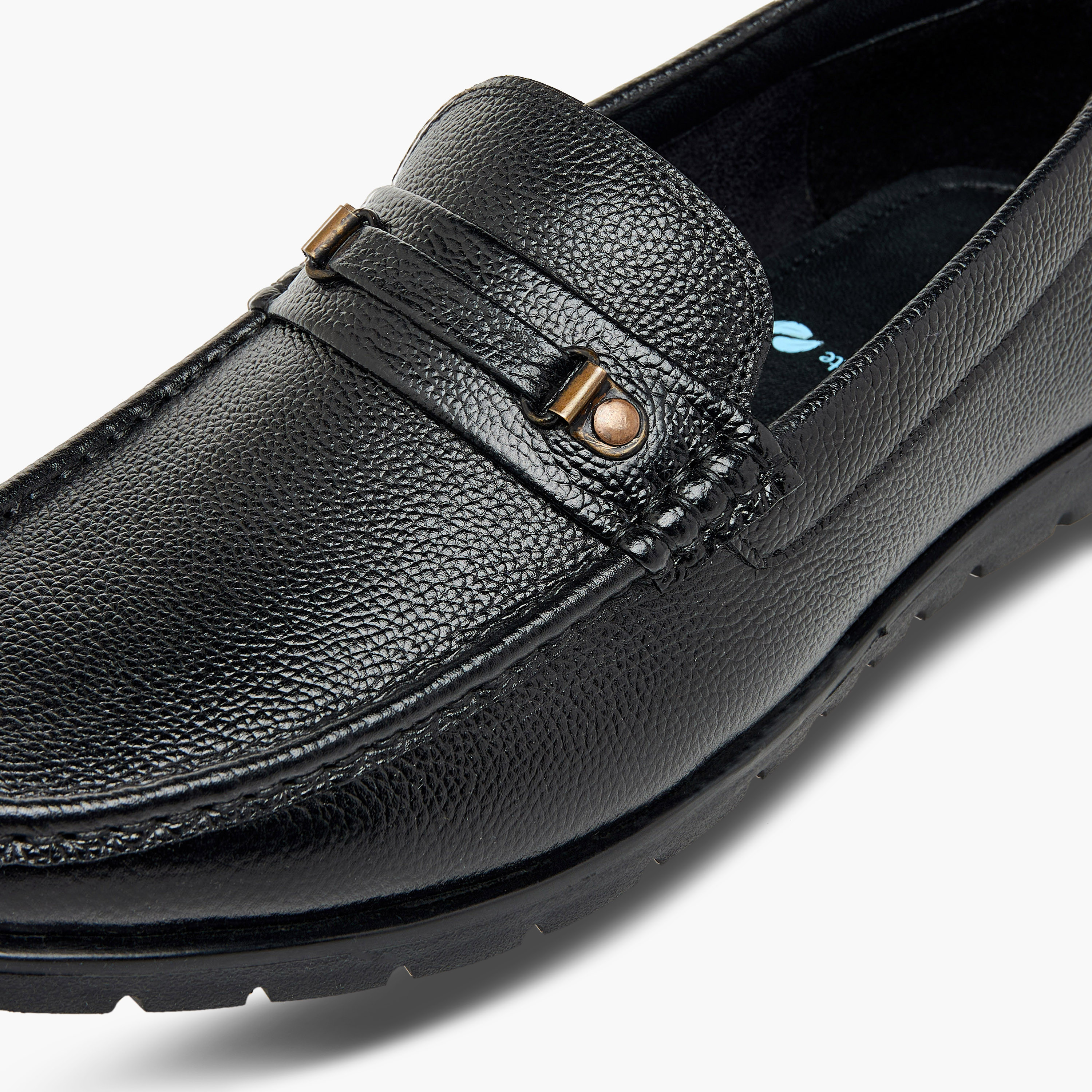 LBL by Shoexpress Textured Slip-On Moccasins-men-shoes-loafersandmoccasins-image-4