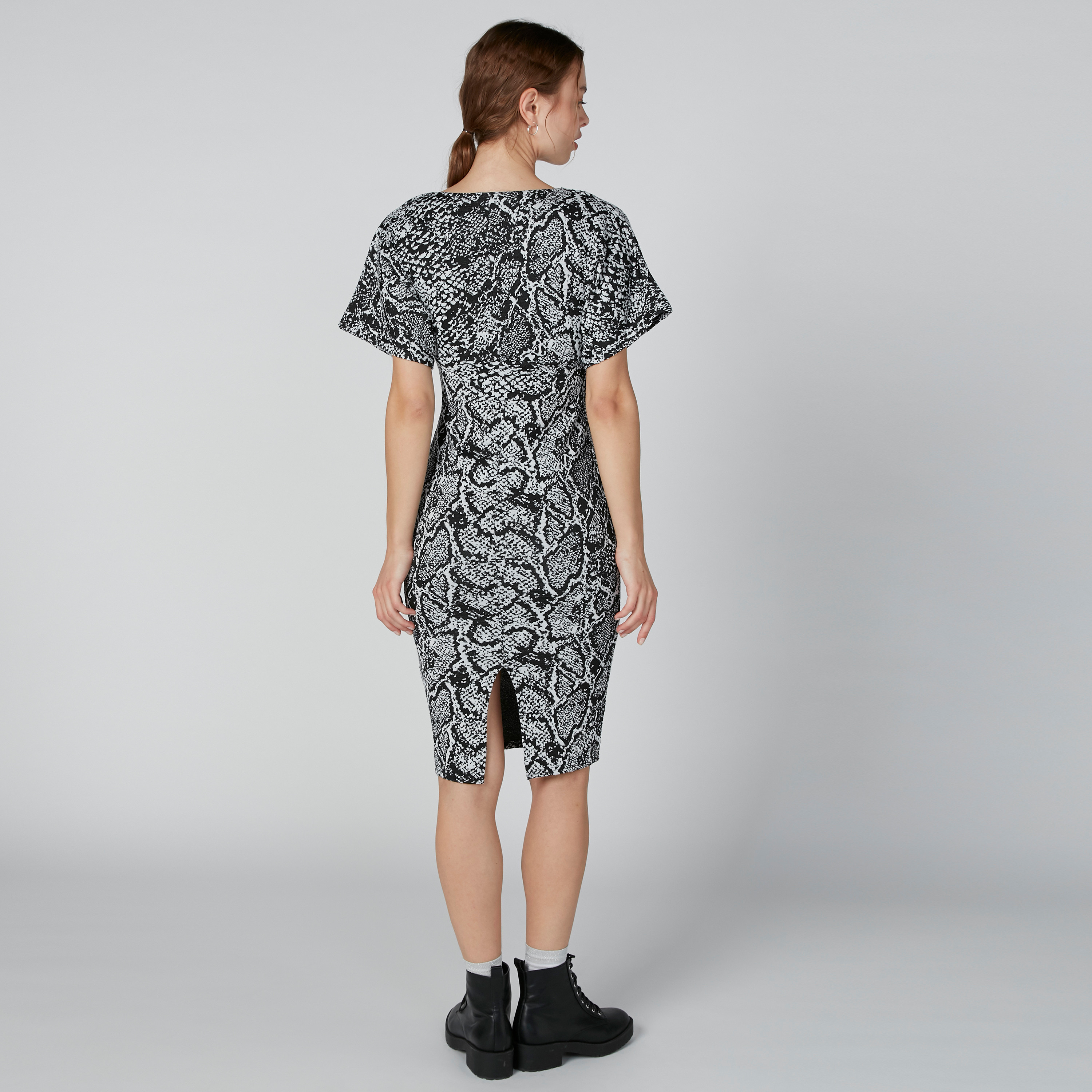 Animal Printed Bodycon Dress-women-clothing-dresses-image-2