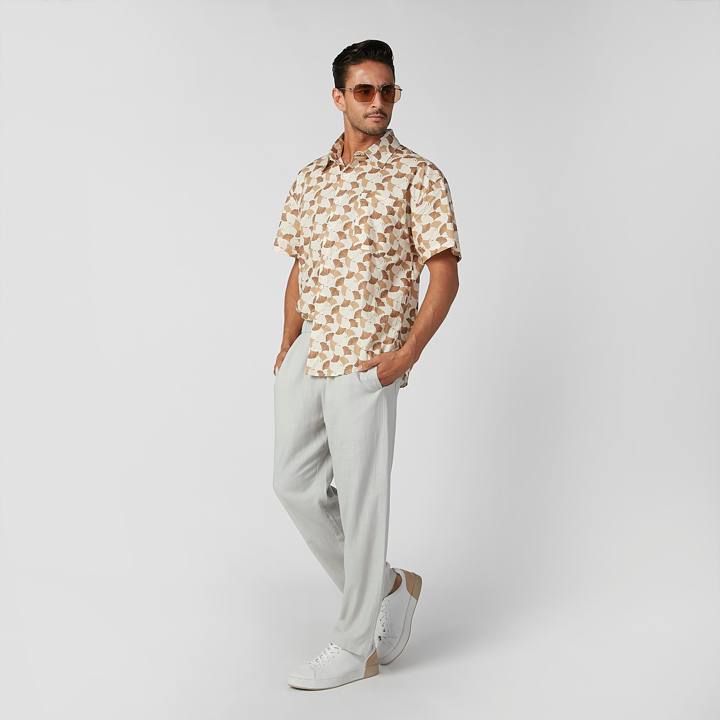 Full Length Pants with Pocket Detail and Drawstring-men-clothing-bottoms-trousersandchinos-trousers-image-2