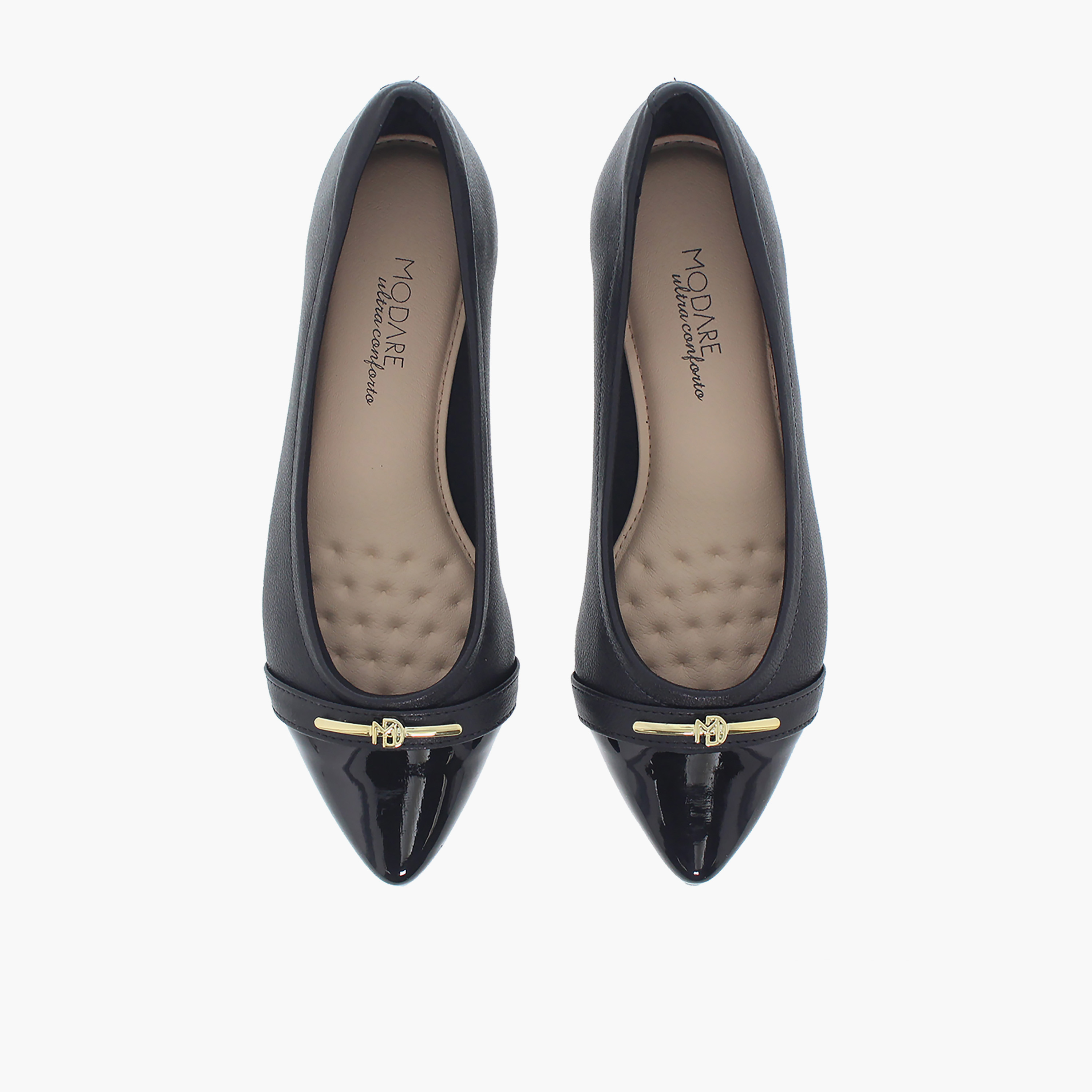 Modare by Geoomnii Womens Slip-On Clara1 Flat Pointed Toe Ballerinas | 7334-244-25825-15745      -women-shoes-ballerinas-image-5