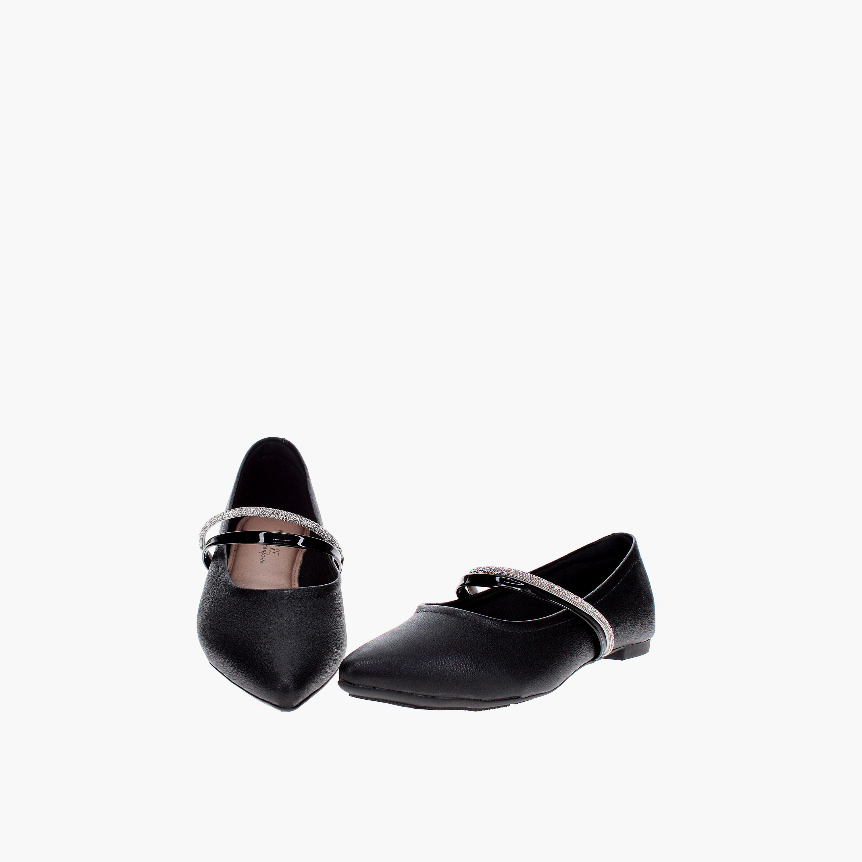 مودير- حذاء بلارينا زافار مقدمة مدببة مرن للنساء | 7334-247-27679-19026-women-shoes-ballerinas-image-4