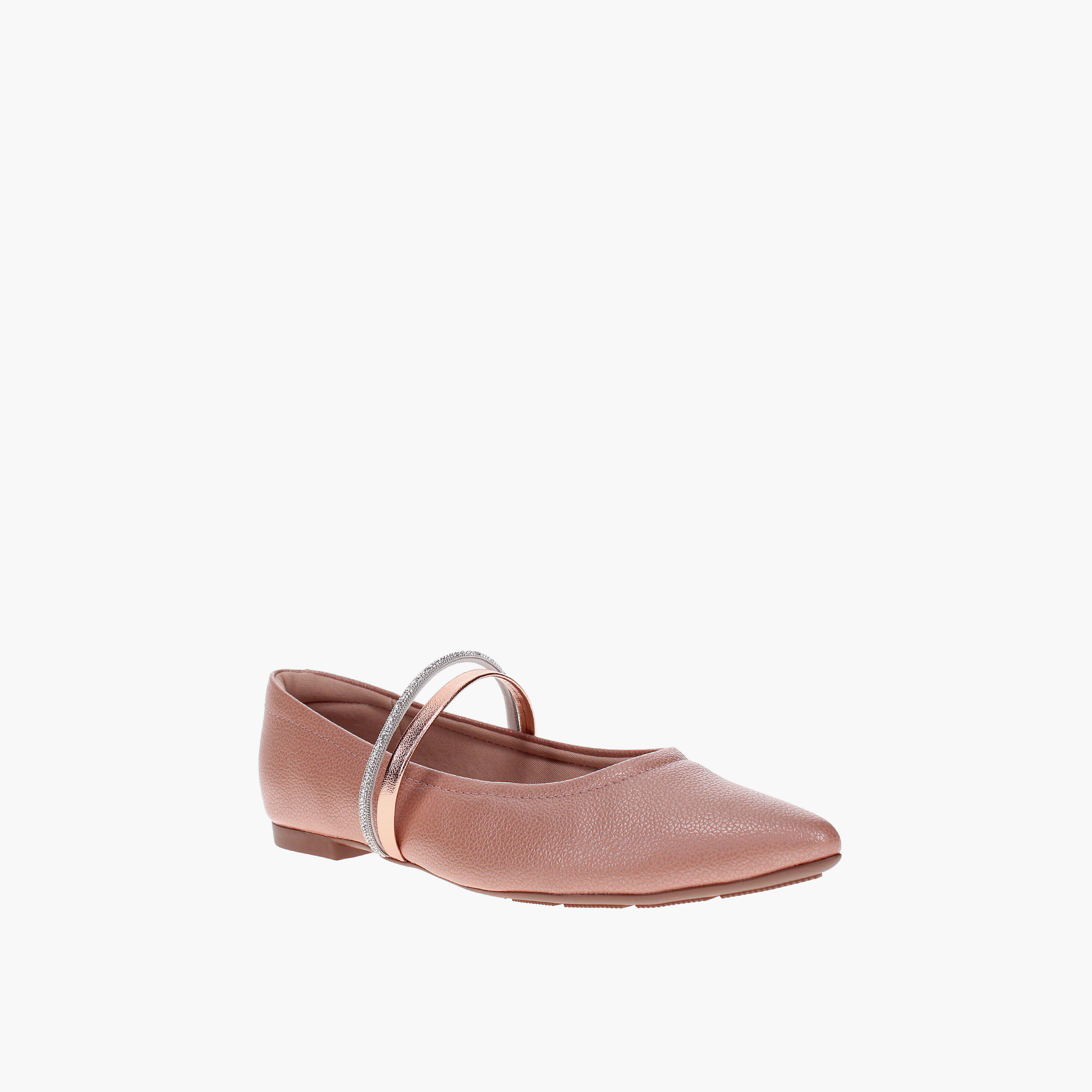 مودير- حذاء بلارينا جيلاني مقدمة مدببة مرن للنساء | 7334-247-28015-97521-women-shoes-ballerinas-image-1