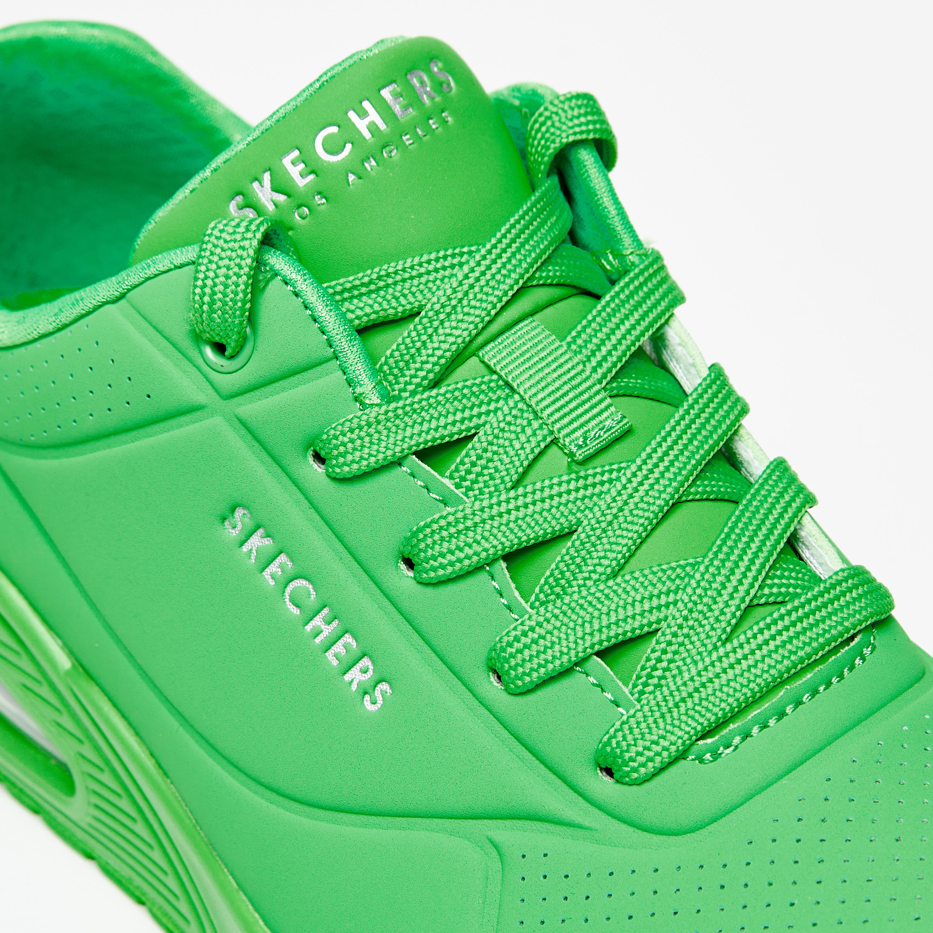 Neon green skechers online