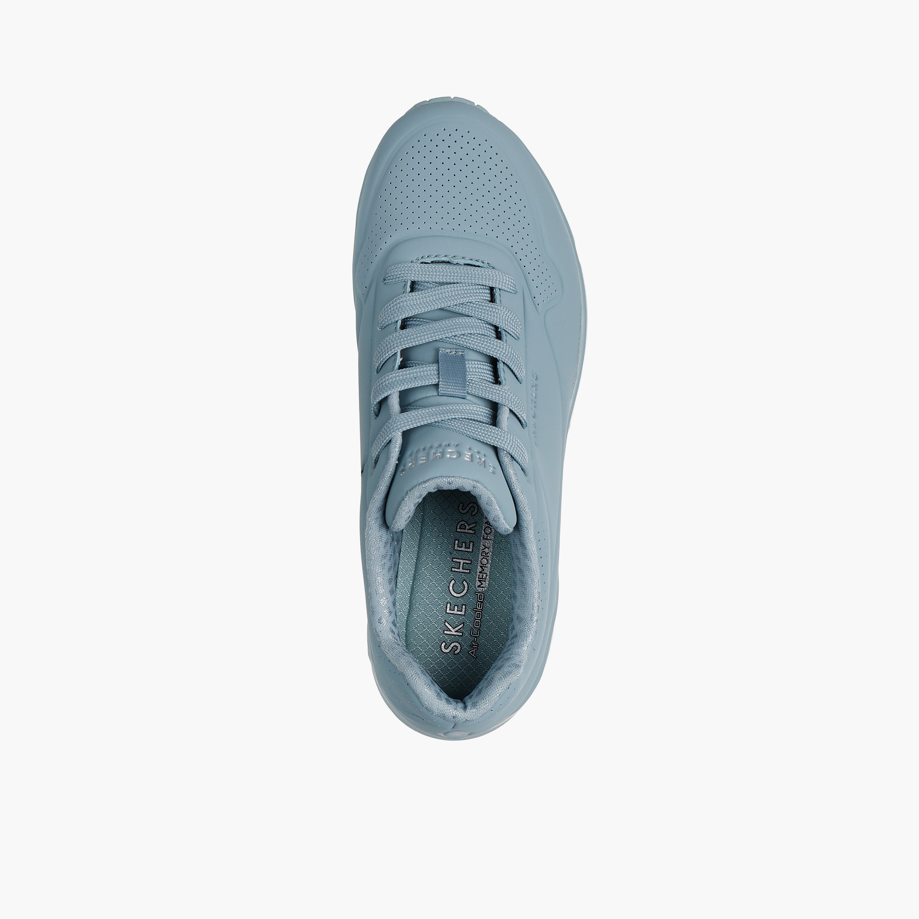 Skechers Women Uno Lace-Up Ankle Sneakers-sports-women-shoes-image-2