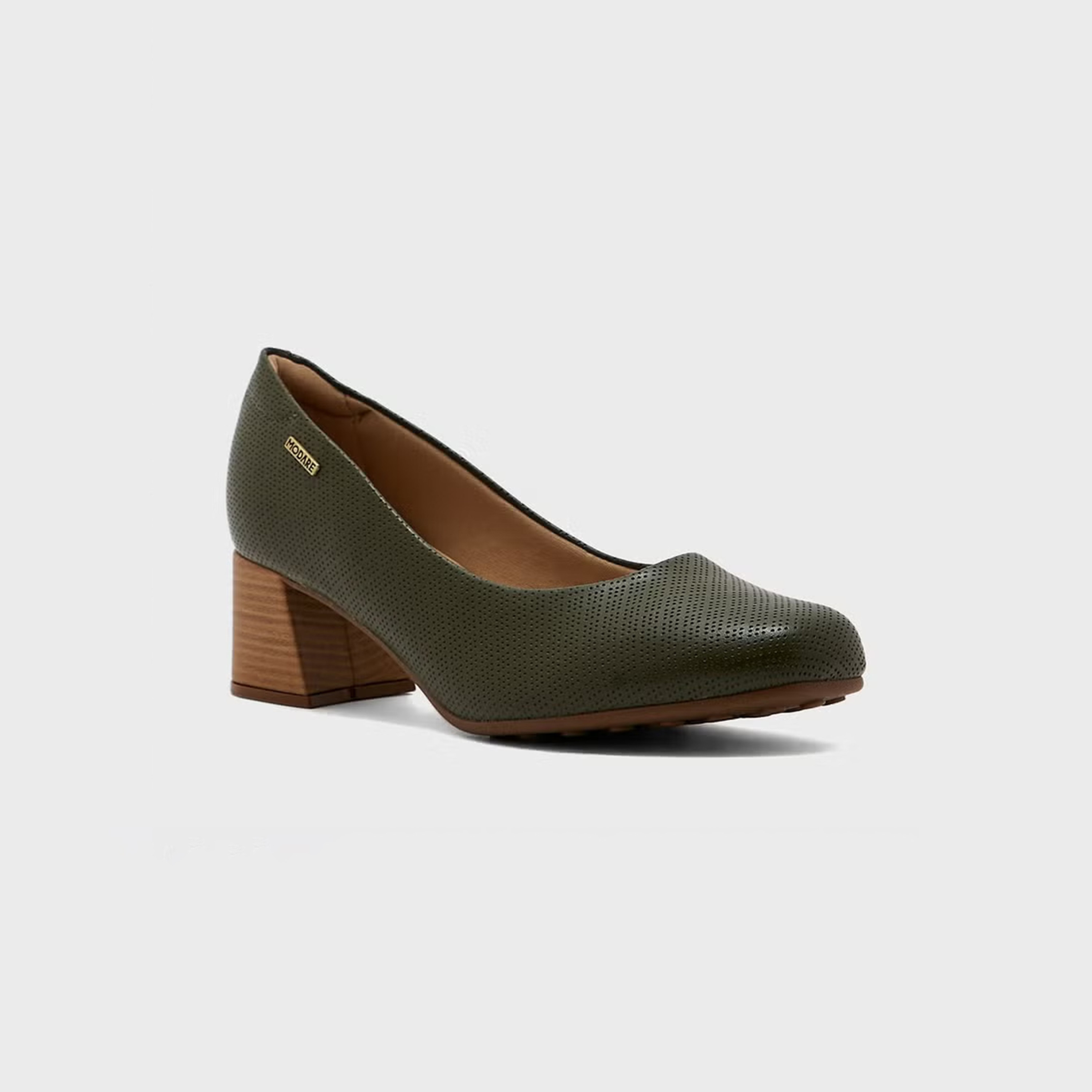 حذاء نسائي بكعب عريض من مودير | 7373-100-23512-78277-women-shoes-heels-image-1