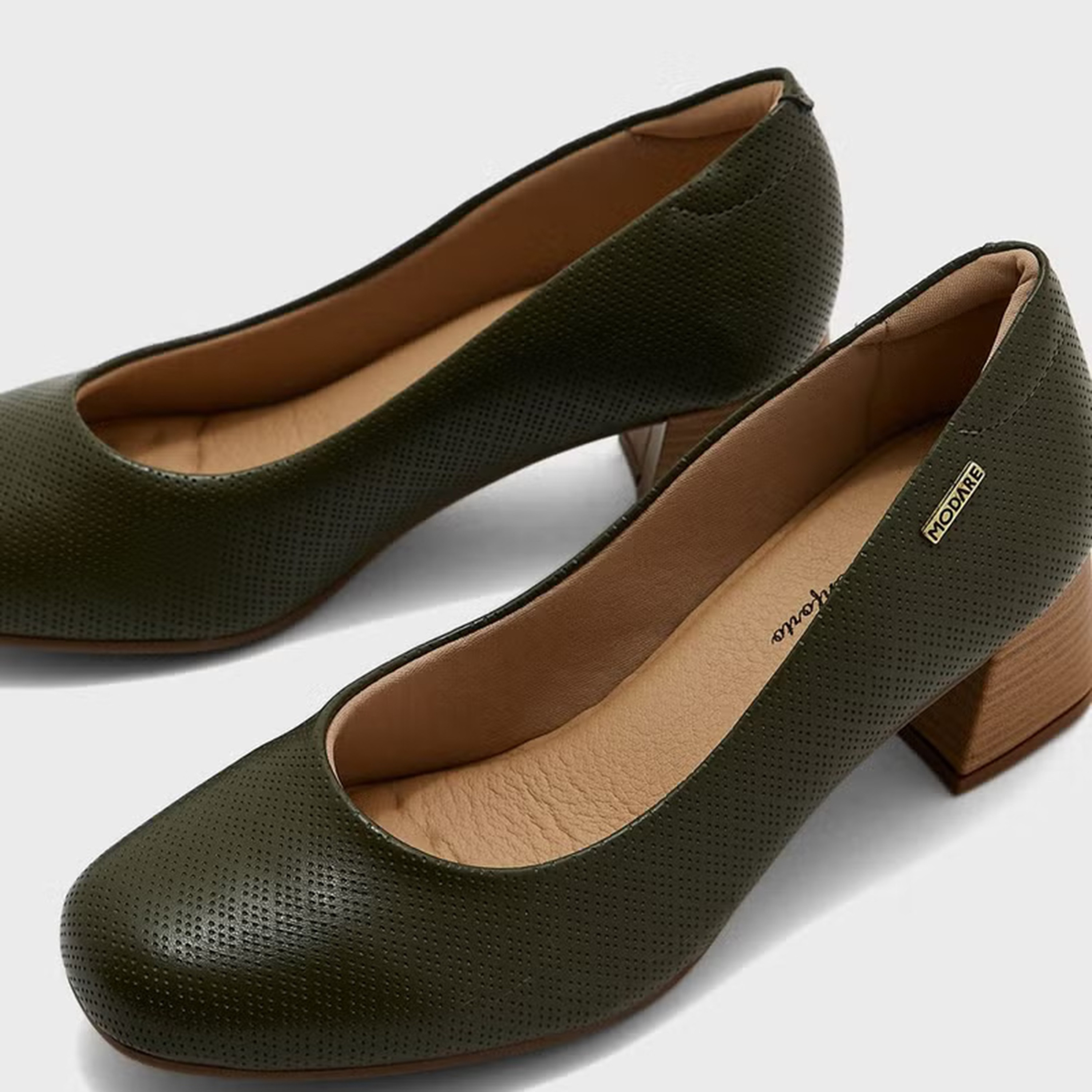 حذاء نسائي بكعب عريض من مودير | 7373-100-23512-78277-women-shoes-heels-image-4