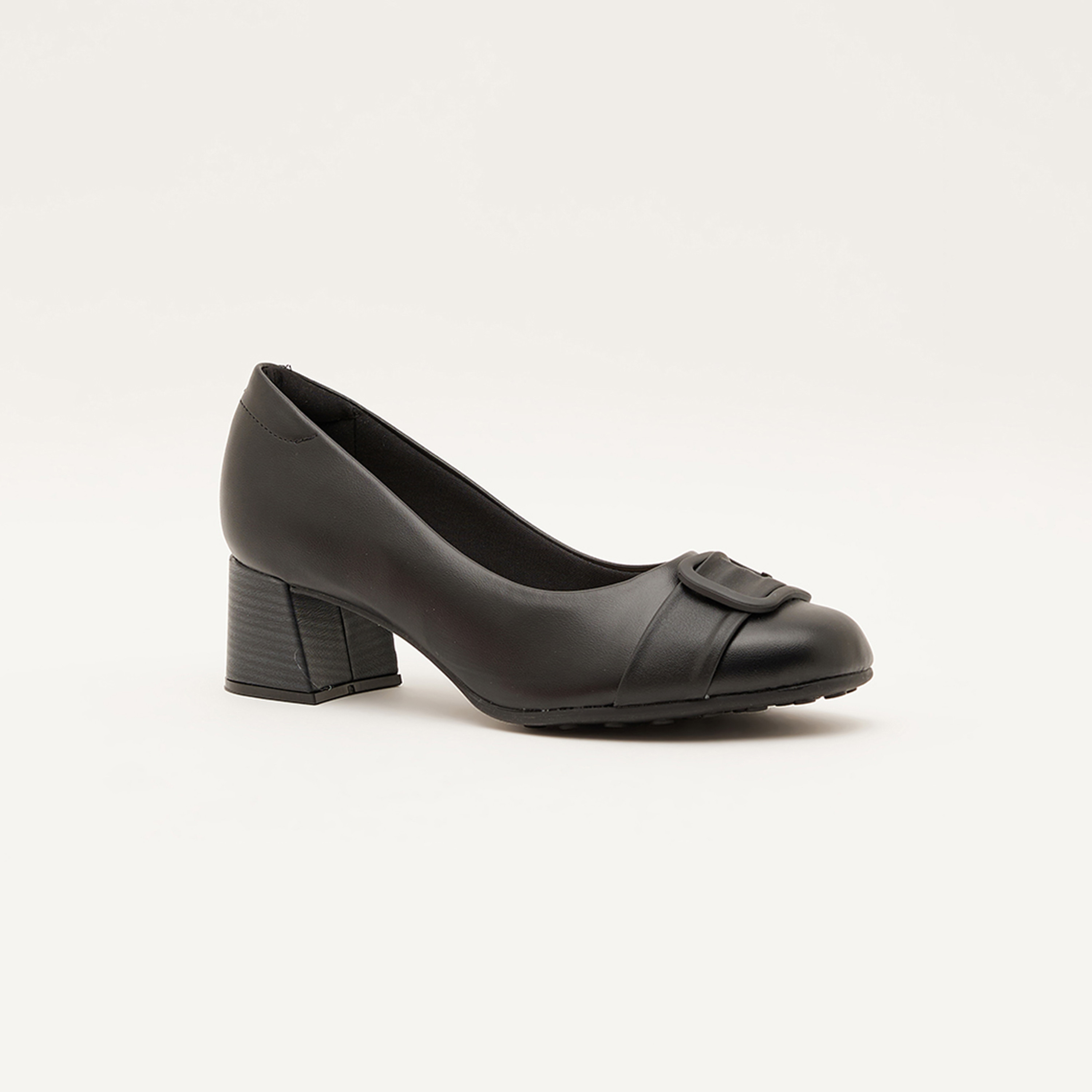  7373-101-23939 | حذاء نسائي من مودير بمقدمة مستديرة مع مزينة من إبزيم -women-shoes-heels-image-1
