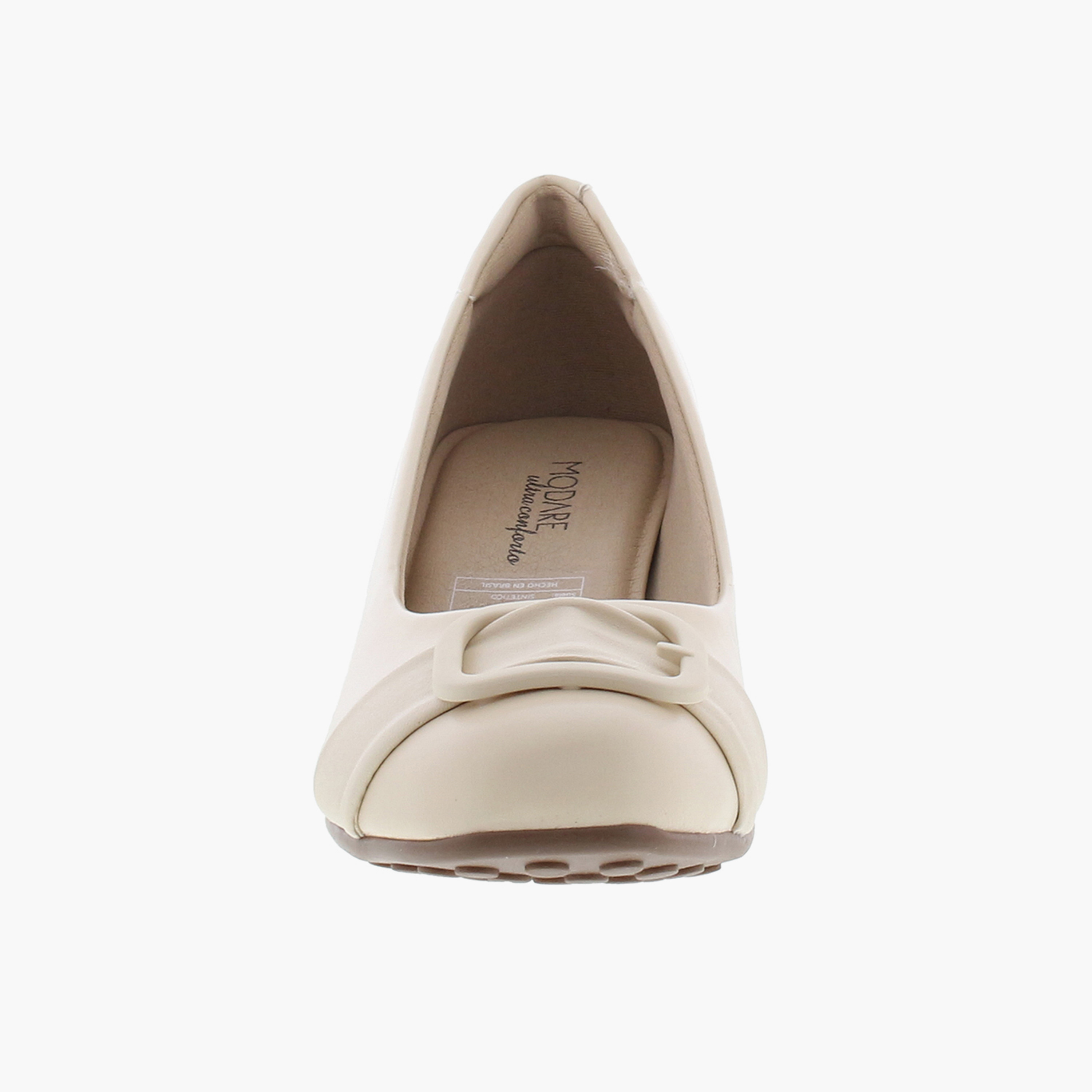  7373-101-23939 | حذاء نسائي من مودير بمقدمة مستديرة مع مزينة من إبزيم -women-shoes-heels-image-7