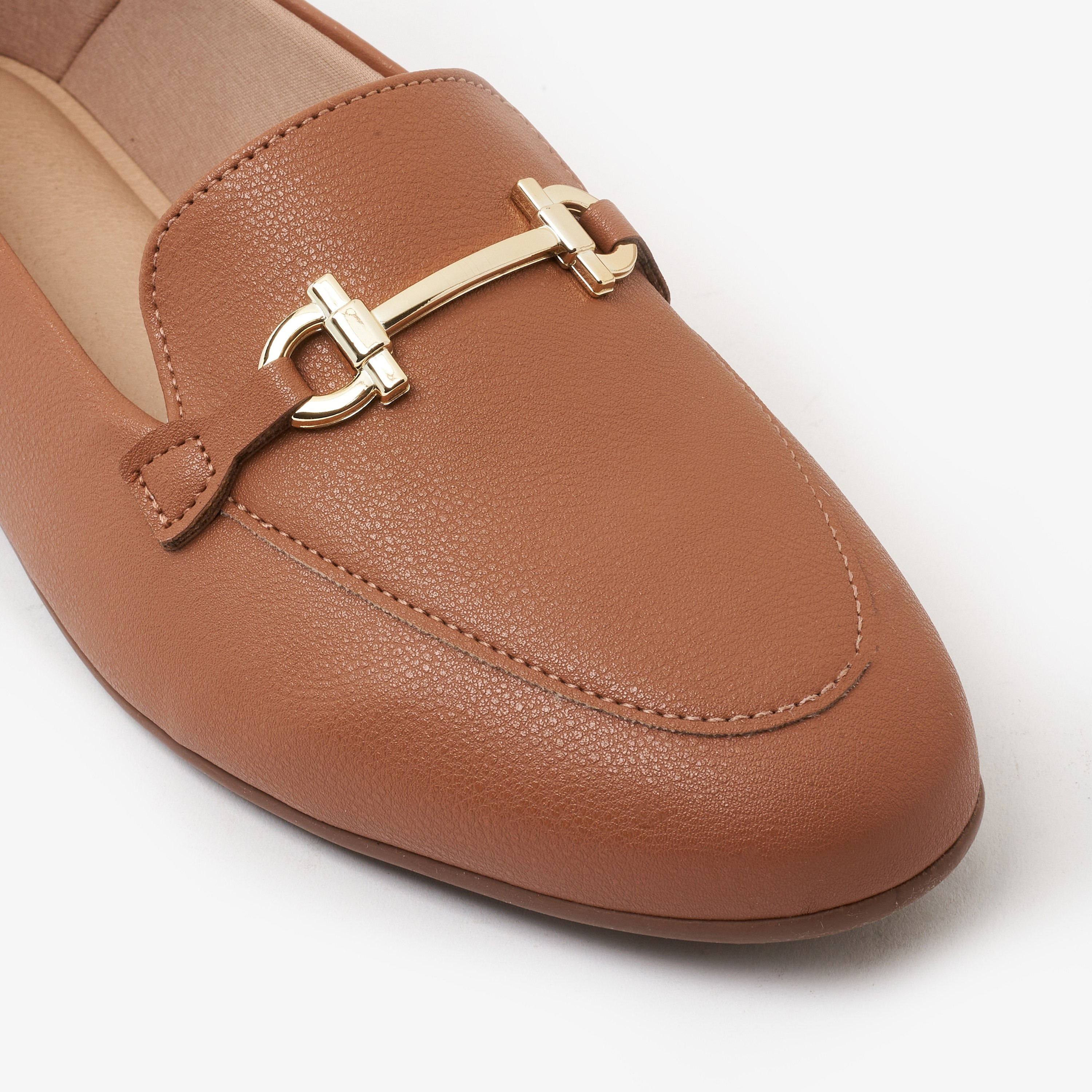  7375-101-21736 | حذاء بدون كعب نسائي من مودير بمقدمة مستديرة ذو هورسبيت -women-shoes-loafersandmoccasins-image-9