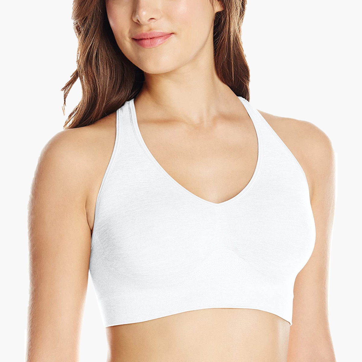 Hanes padded best sale sports bra