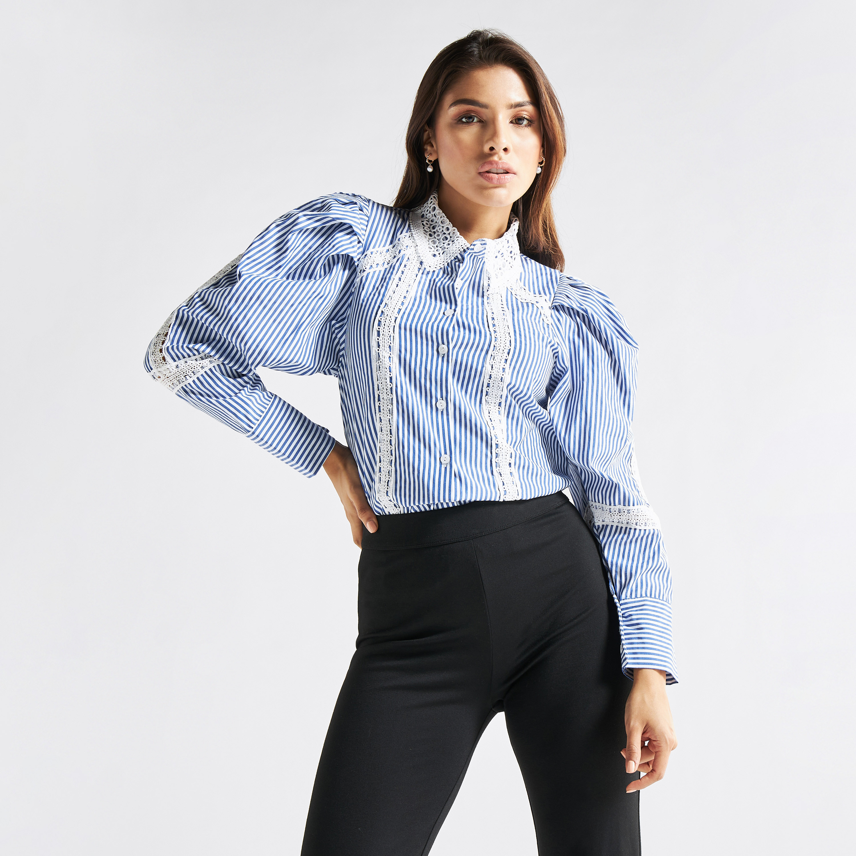 Striped shirt 2025 womens online