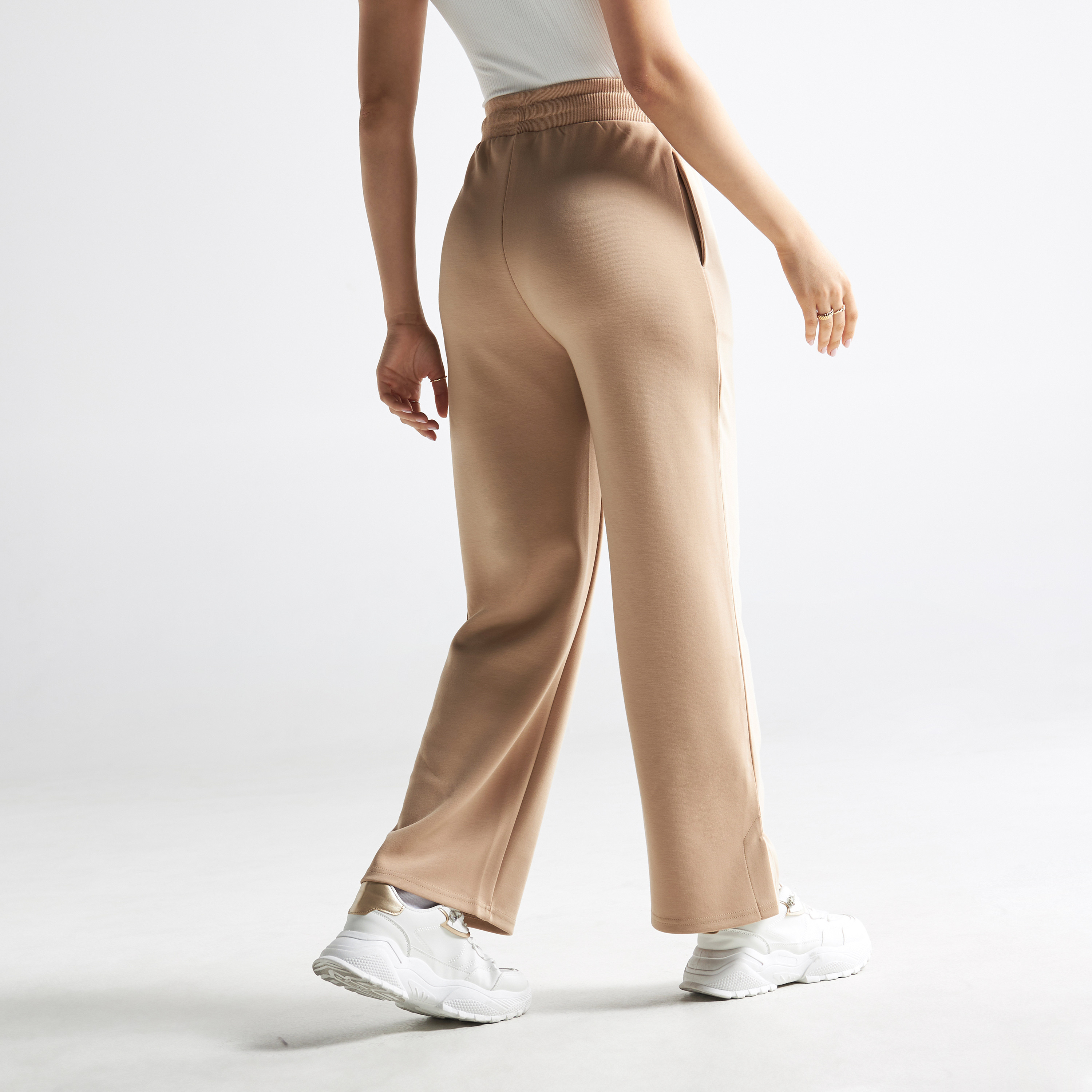 Women's relaxed sales fit khakis