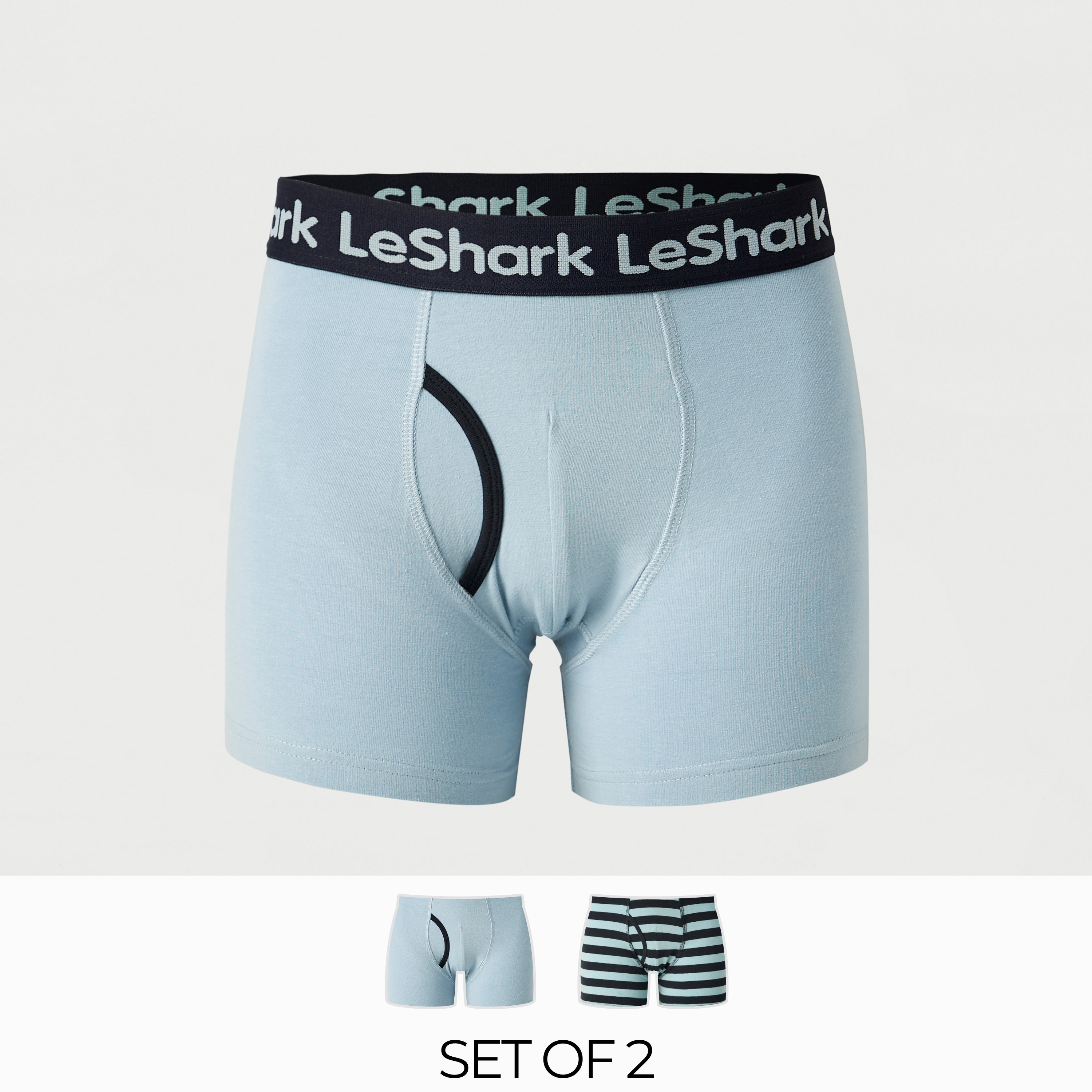 Set of 2 Le Shark Assorted Boxers