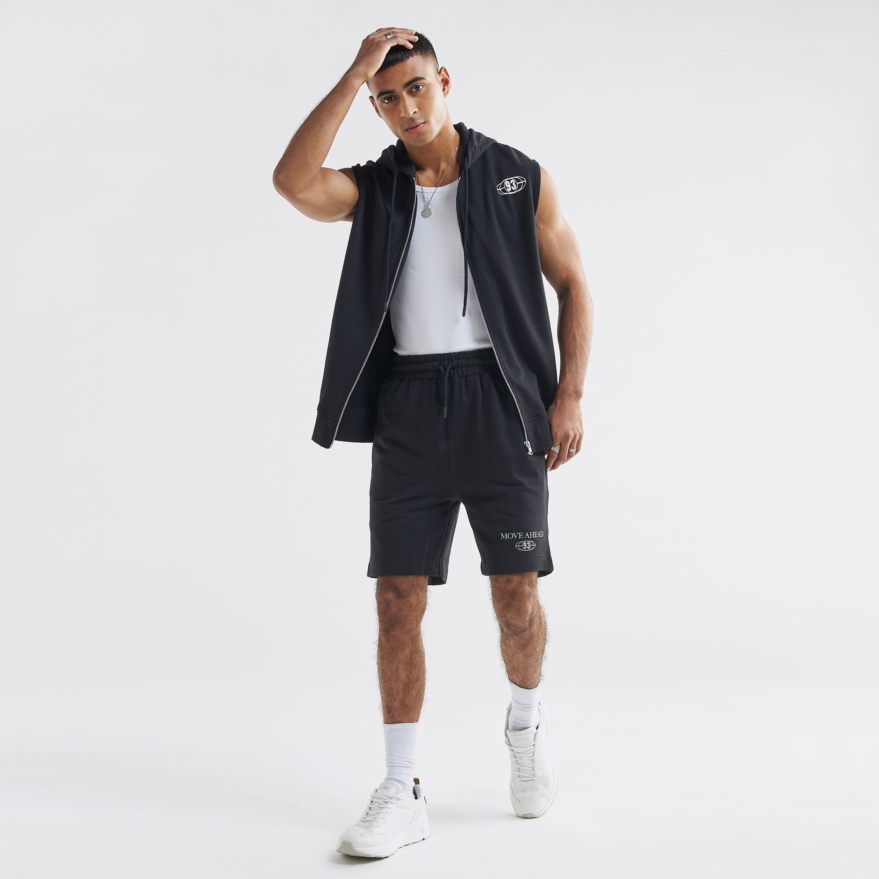 Printed Sleeveless Zip Through Hoodie-men-winterwear-hoodiesandsweatshirts-image-2