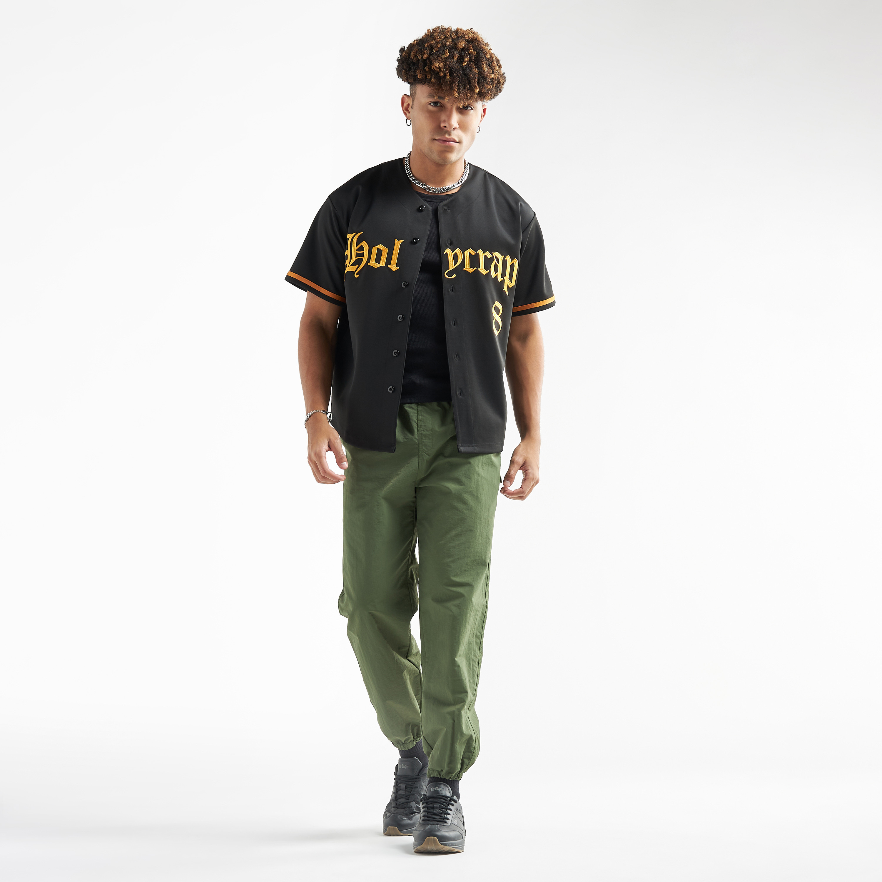 Shop Embroidered Baseball Shirt Online | Splash Saudi