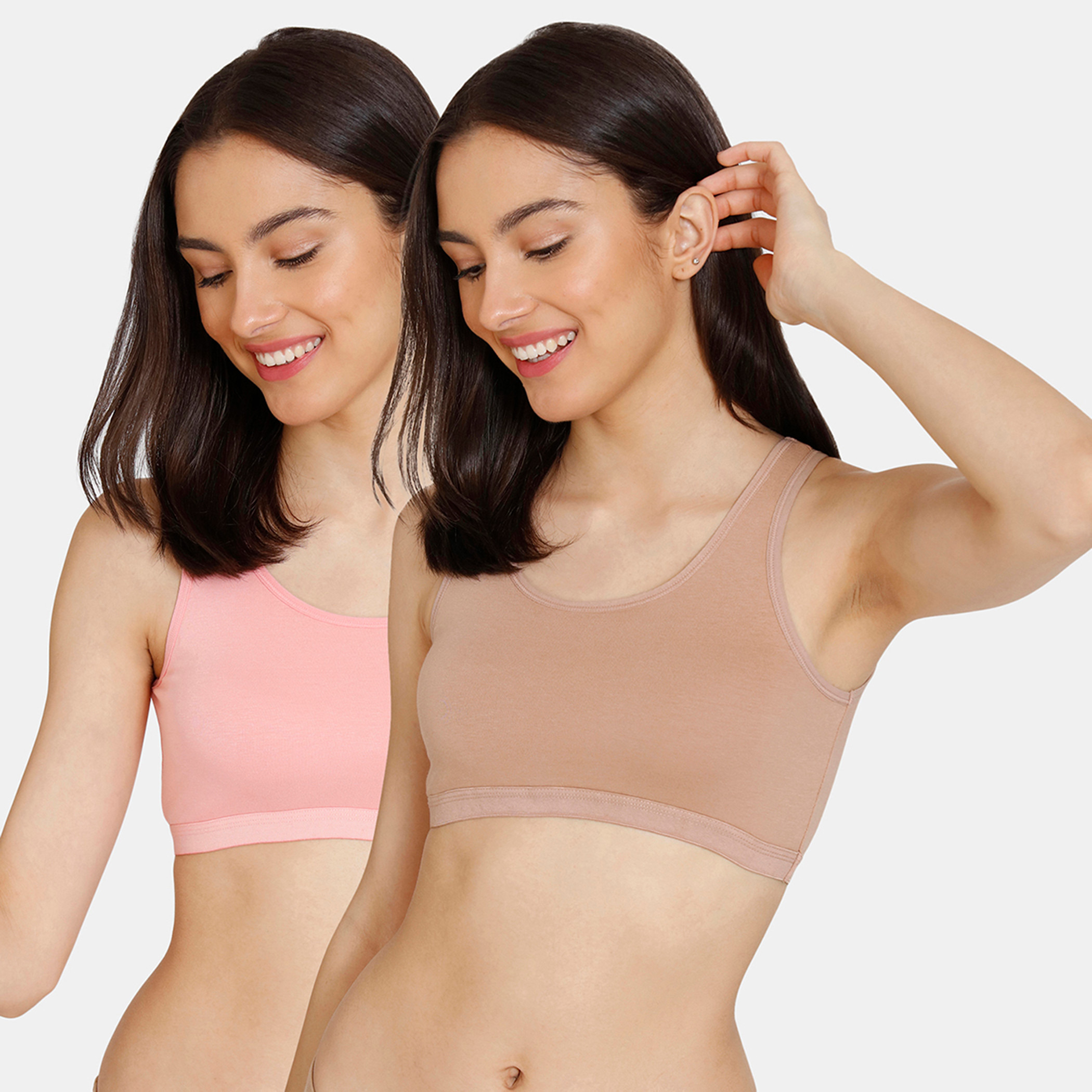 Set of 2 Zivame Round Neck Sports Bra