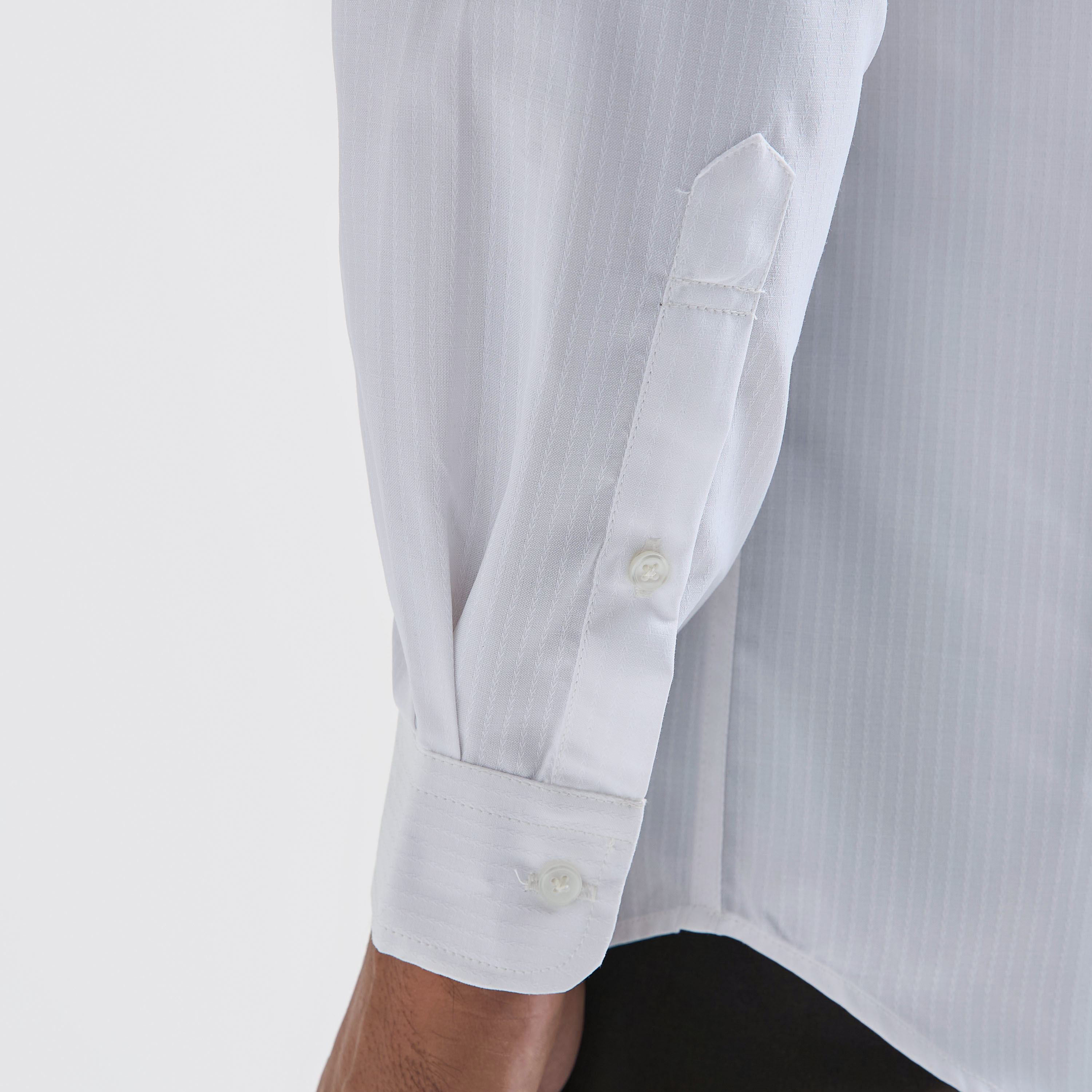 Striped Regular Fit Shirt with Long Sleeves and Pocket-men-clothing-shirts-image-5