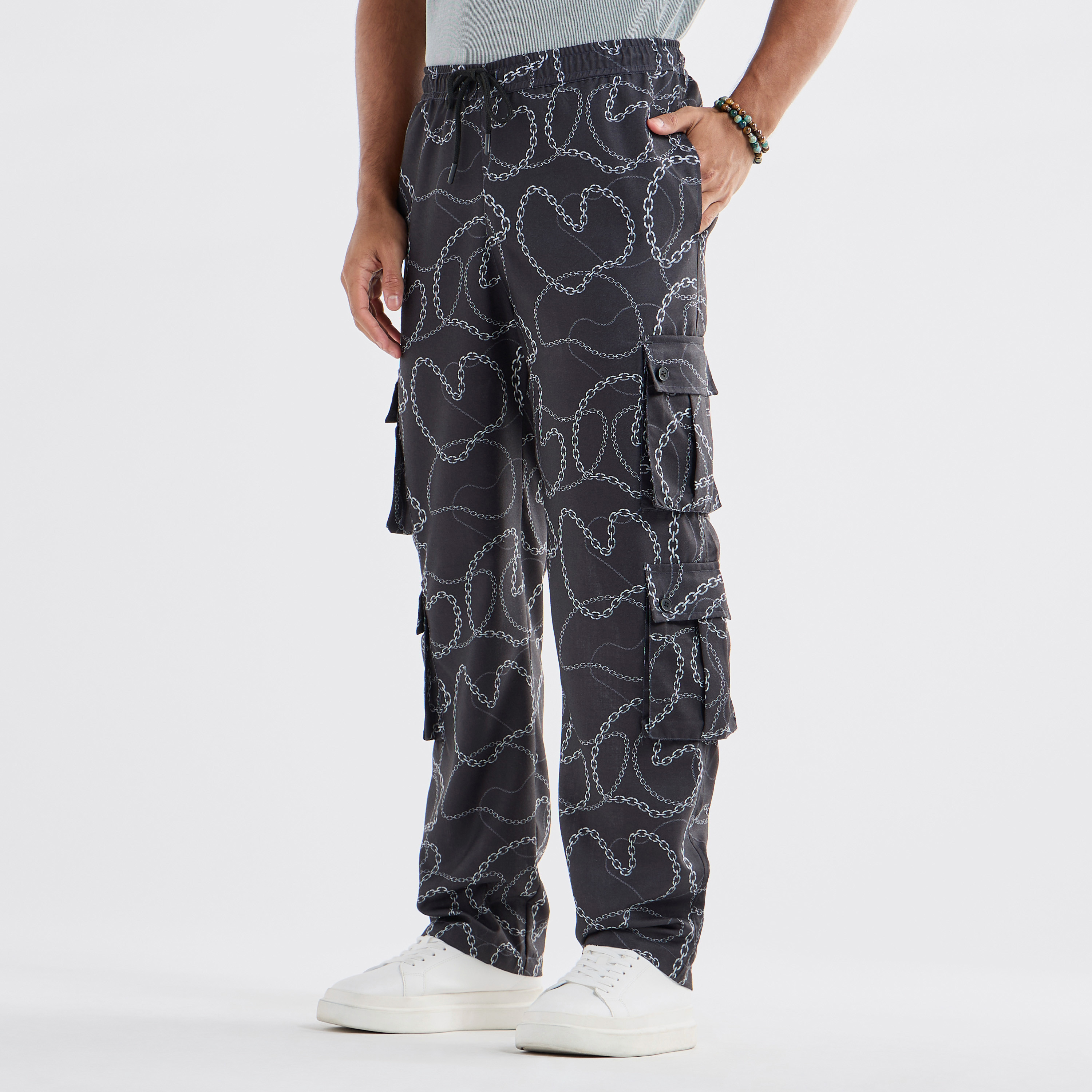 【WOOHWA】MUTE CARGO PLEATS SK 7404769-HQ155424-