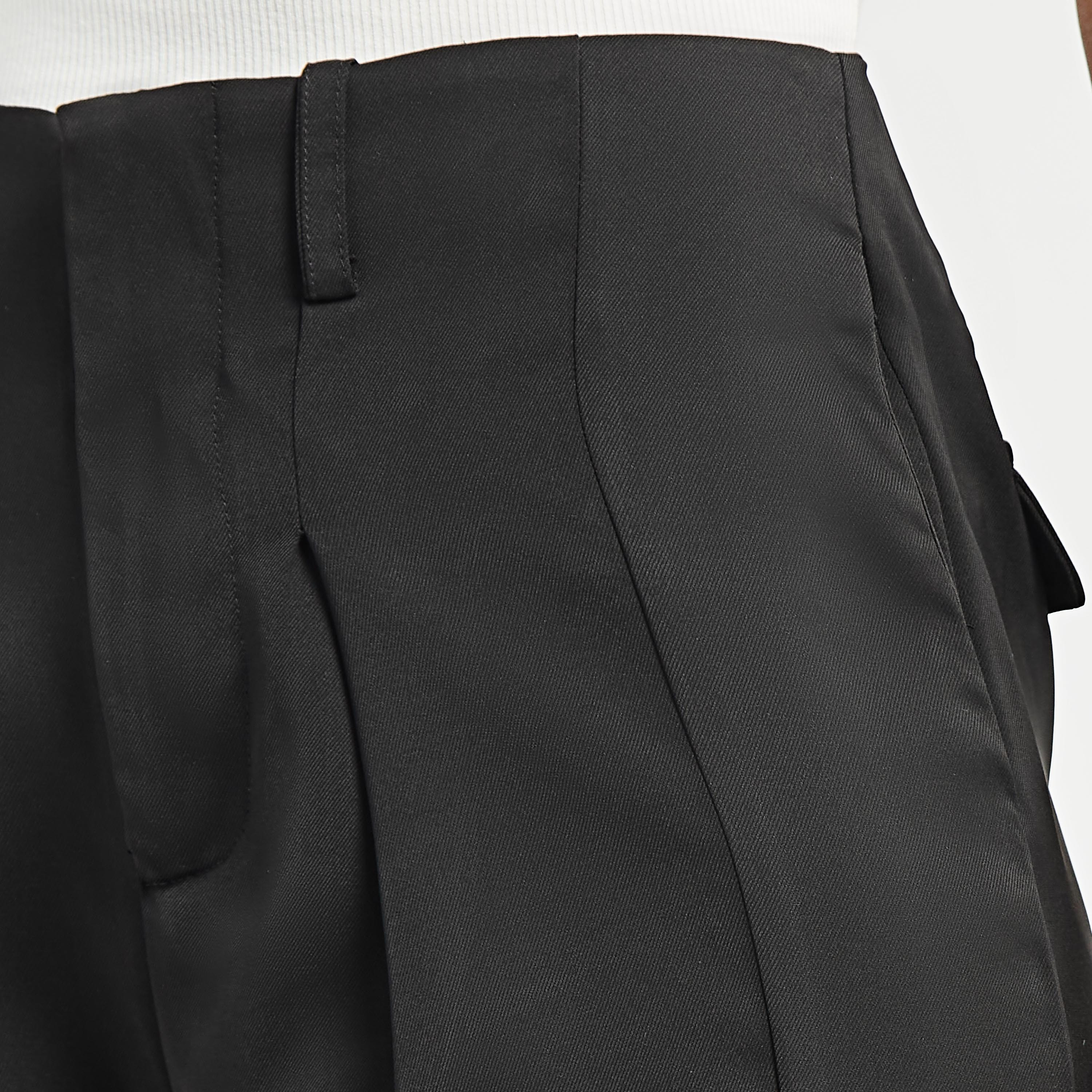 Solid Wide Leg Pants with Pockets-women-clothing-bottoms-trousers-image-4