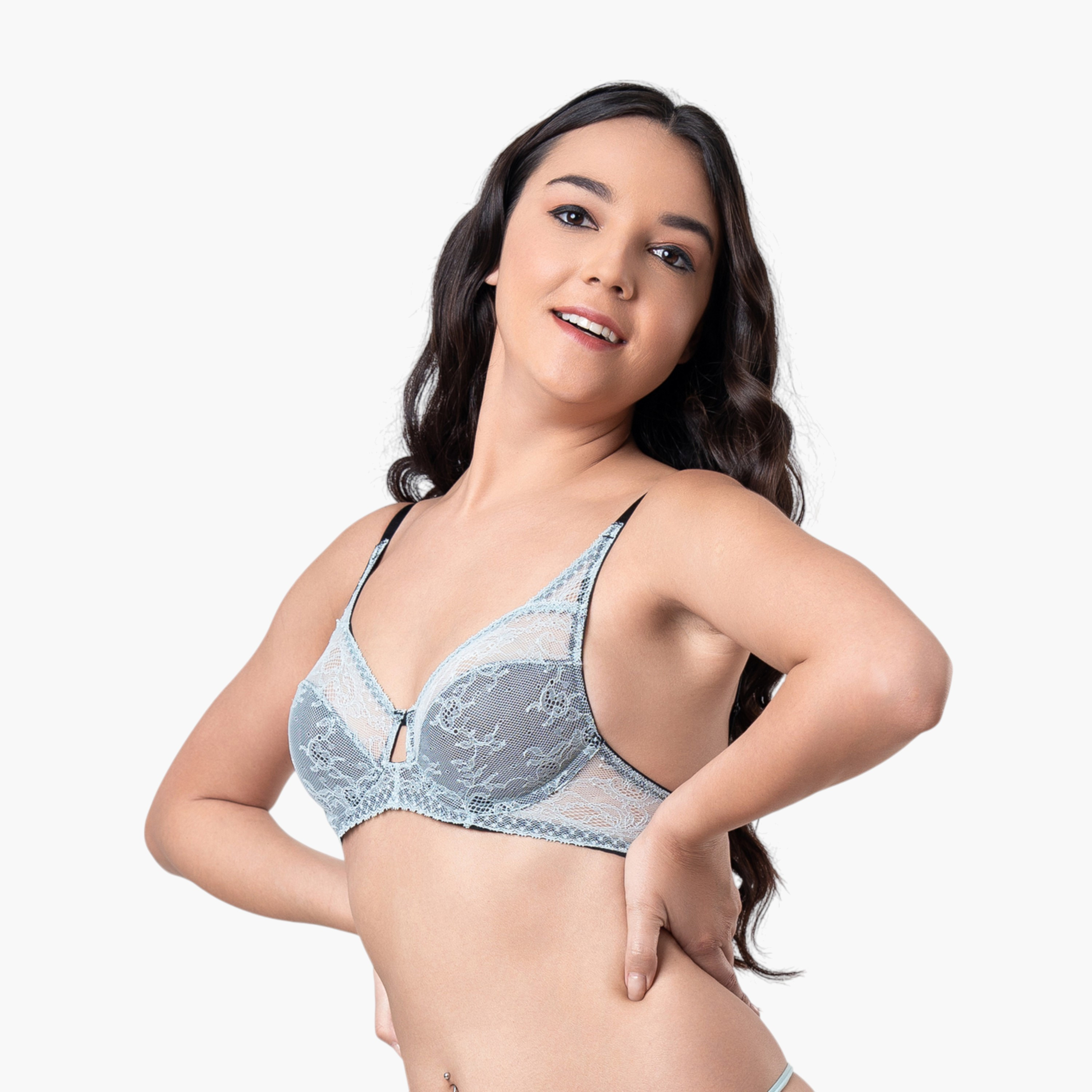 Aadaraya Lace Detail Bra with Hook and Eye Closure-women-clothing-lingerie-bras-image-6