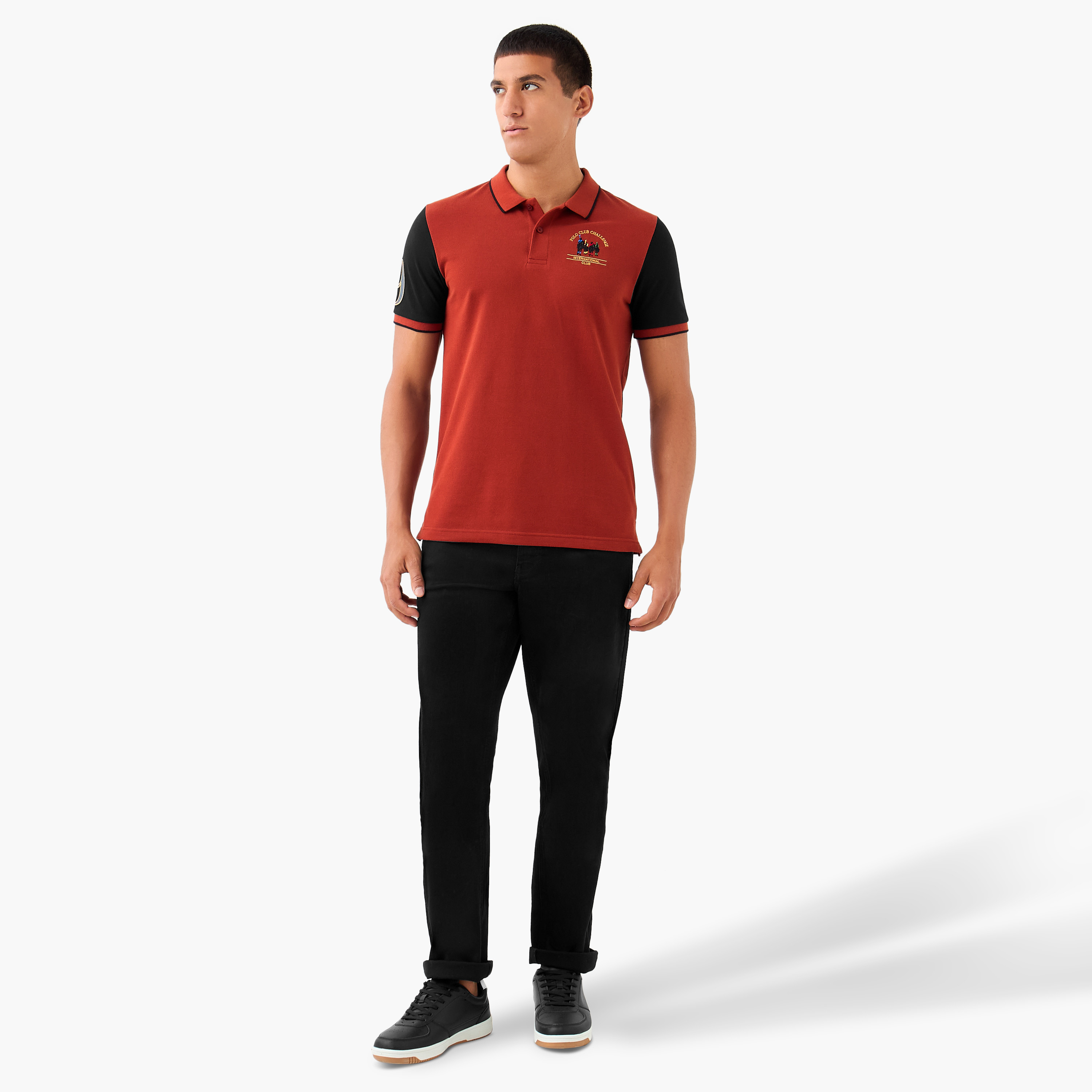 Logo Embroidered Polo T-shirt-men-clothing-tshirtsandpolos-polos-image-2