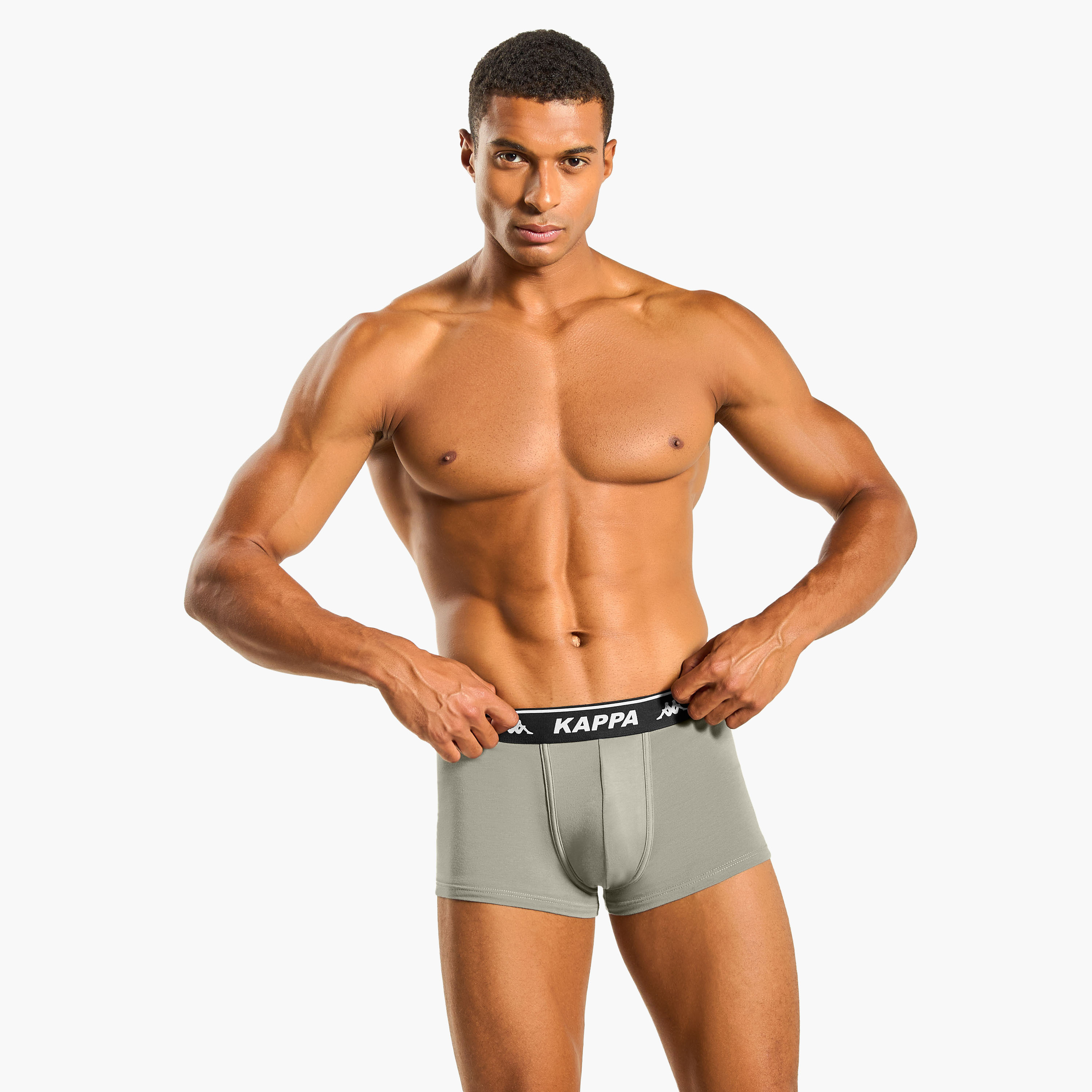 Set of 3 - Kappa Elasticated Waist Trunks-men-clothing-innerwear-underwear-image-3