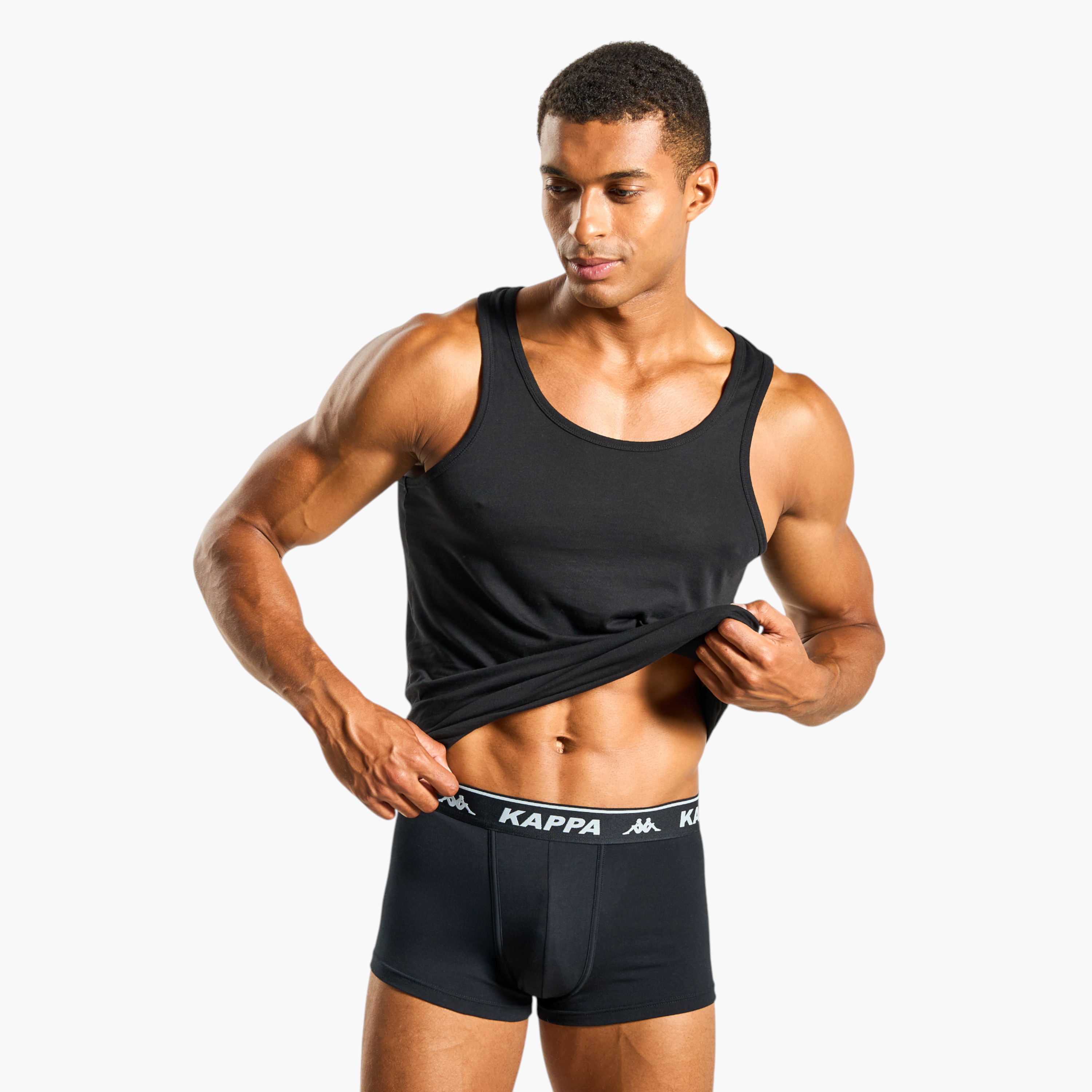 Set of 3 - Kappa Elasticated Waist Trunks-men-clothing-innerwear-underwear-image-5