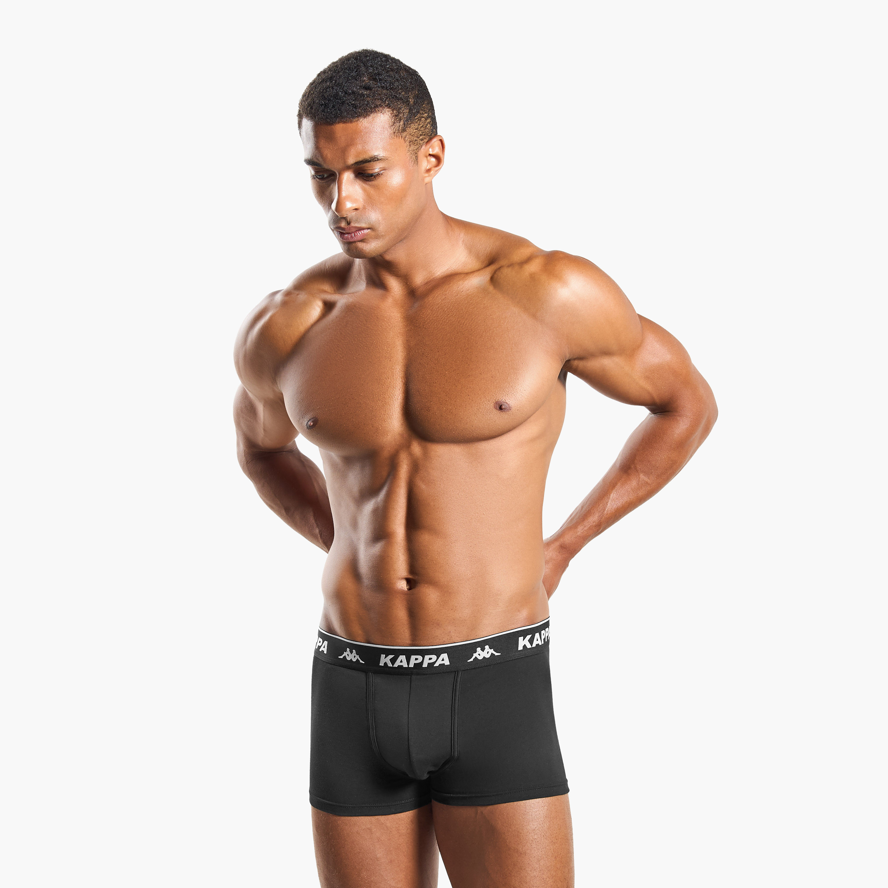Set of 5 - Kappa Trunk Briefs with Elasticated Waistband-men-clothing-innerwear-underwear-image-2