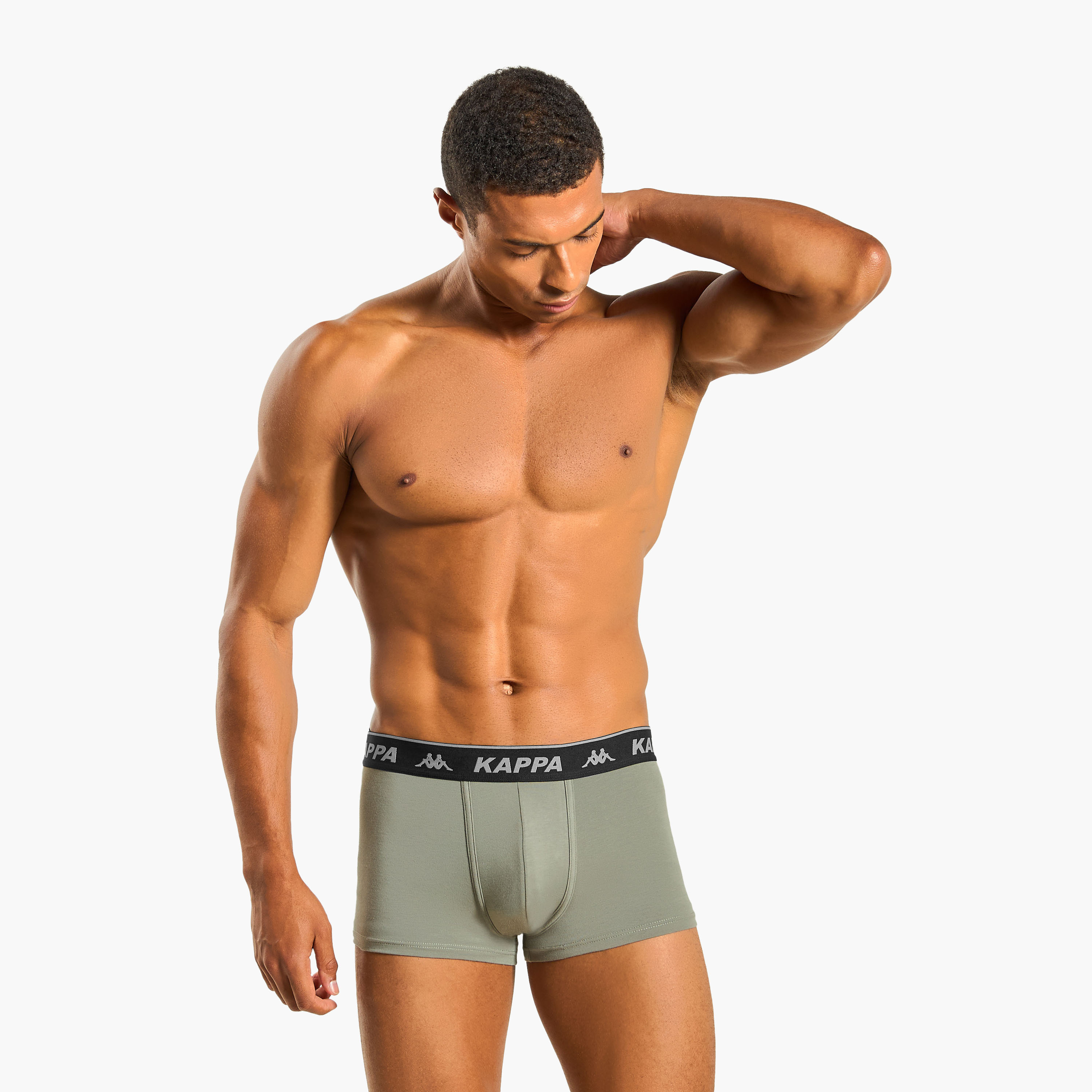 Set of 5 - Kappa Trunk Briefs with Elasticated Waistband-men-clothing-innerwear-underwear-image-4